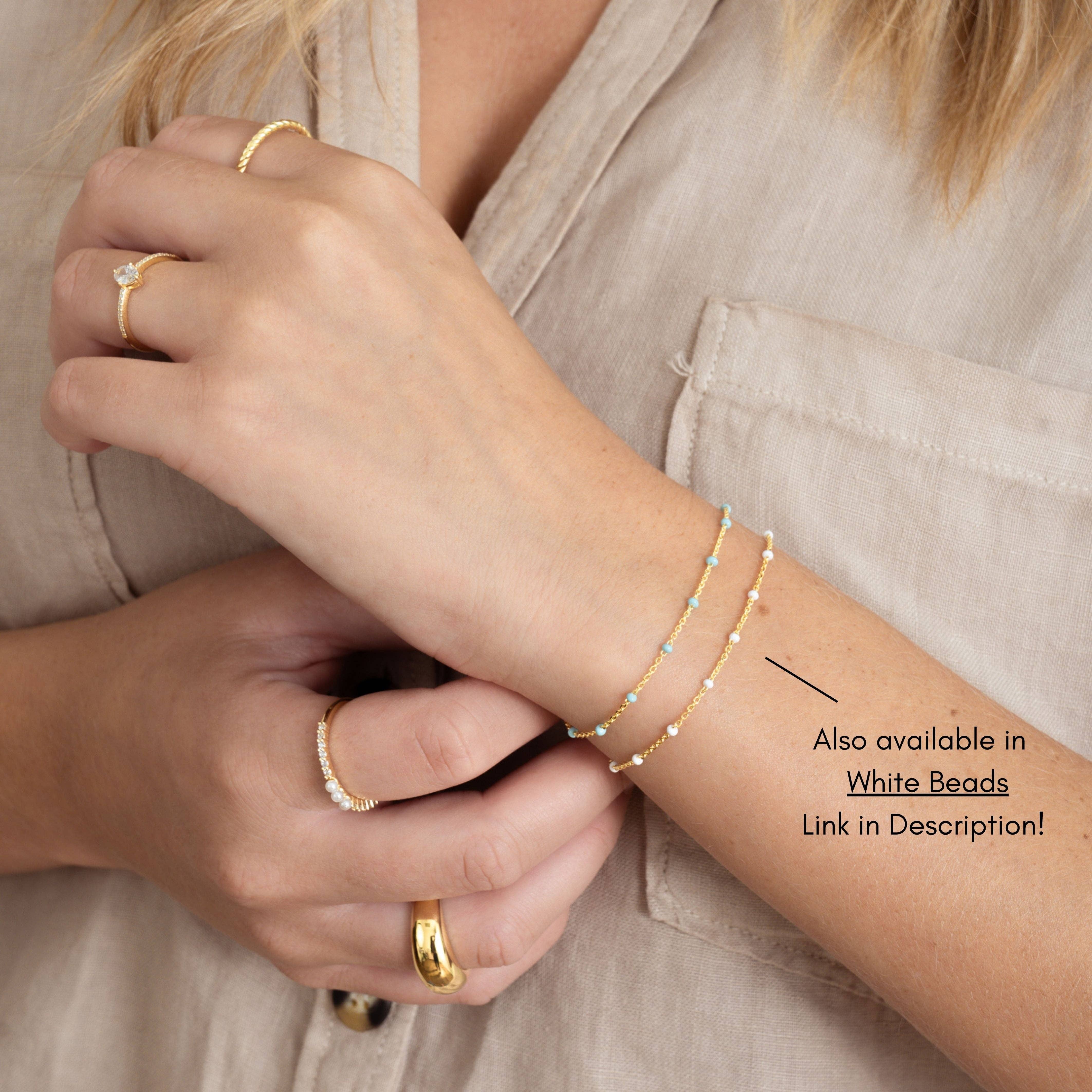 Turquoise Beaded Bracelet