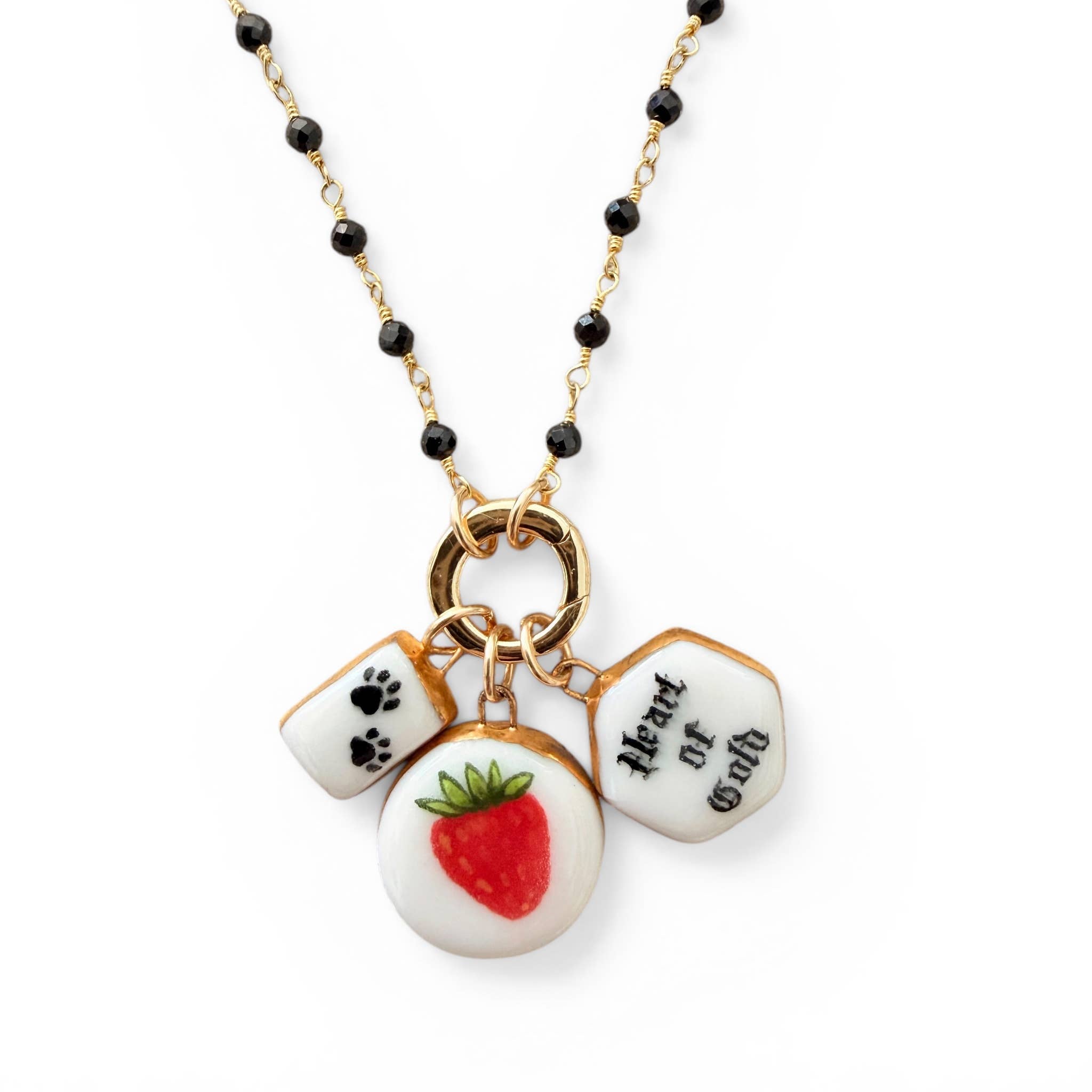 Strawberry Charm: Small Rectangle