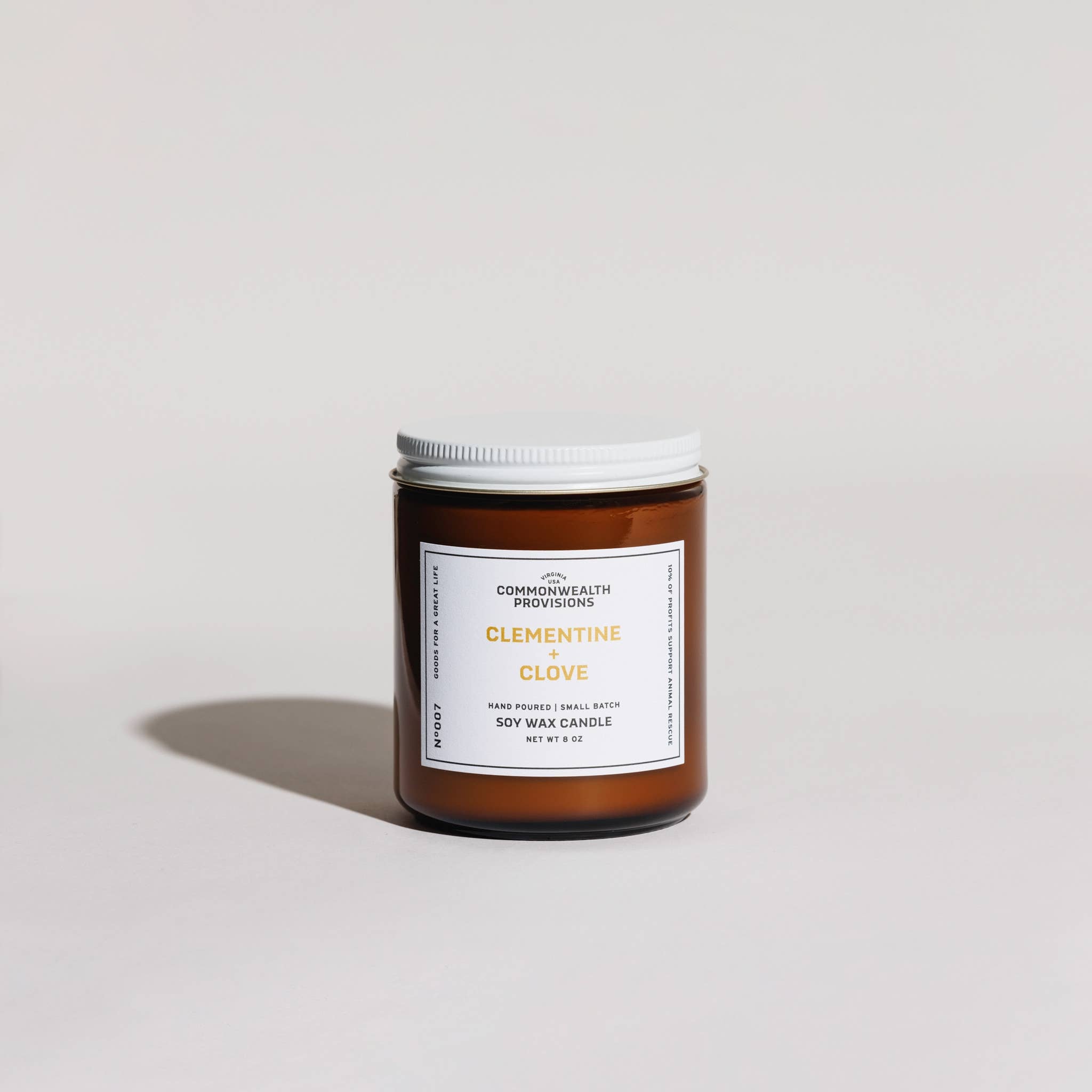 Soy Candle - Clementine + Clove