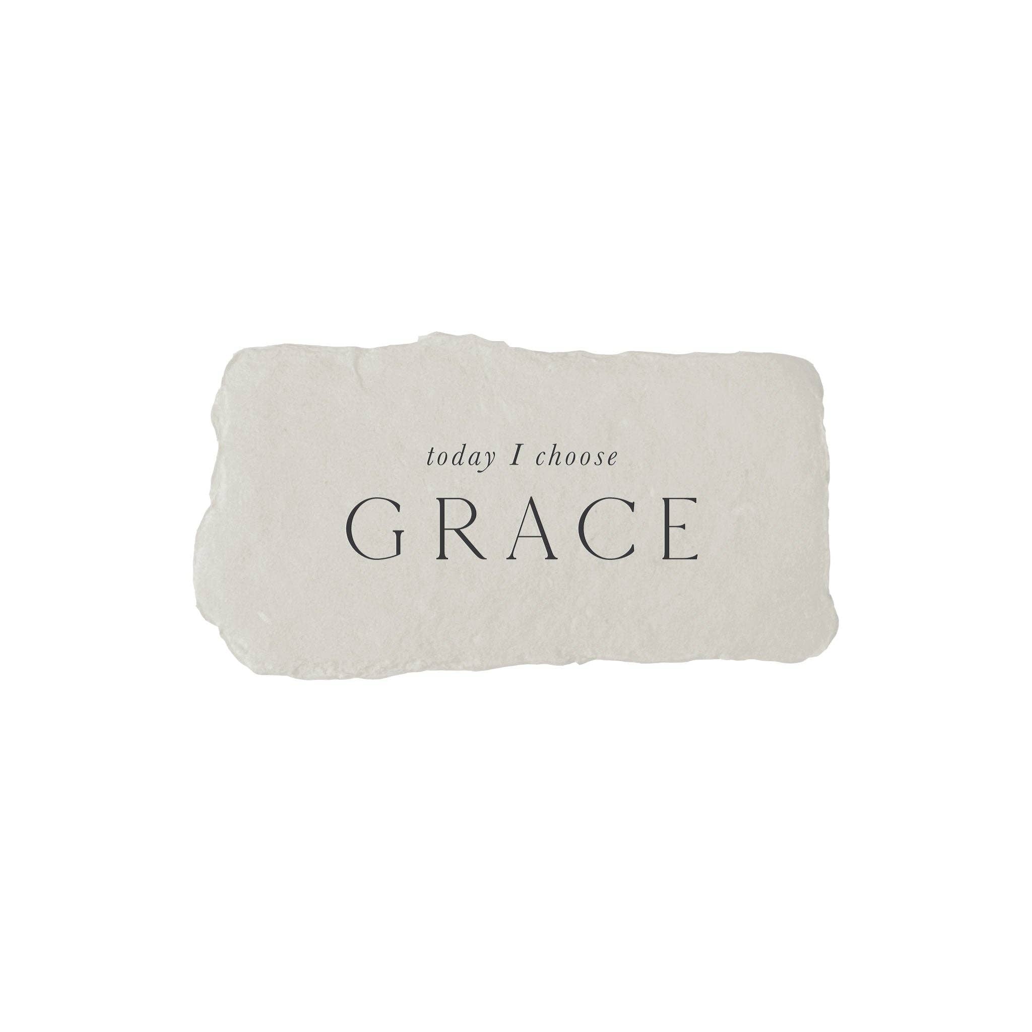 Today I choose grace intention card
