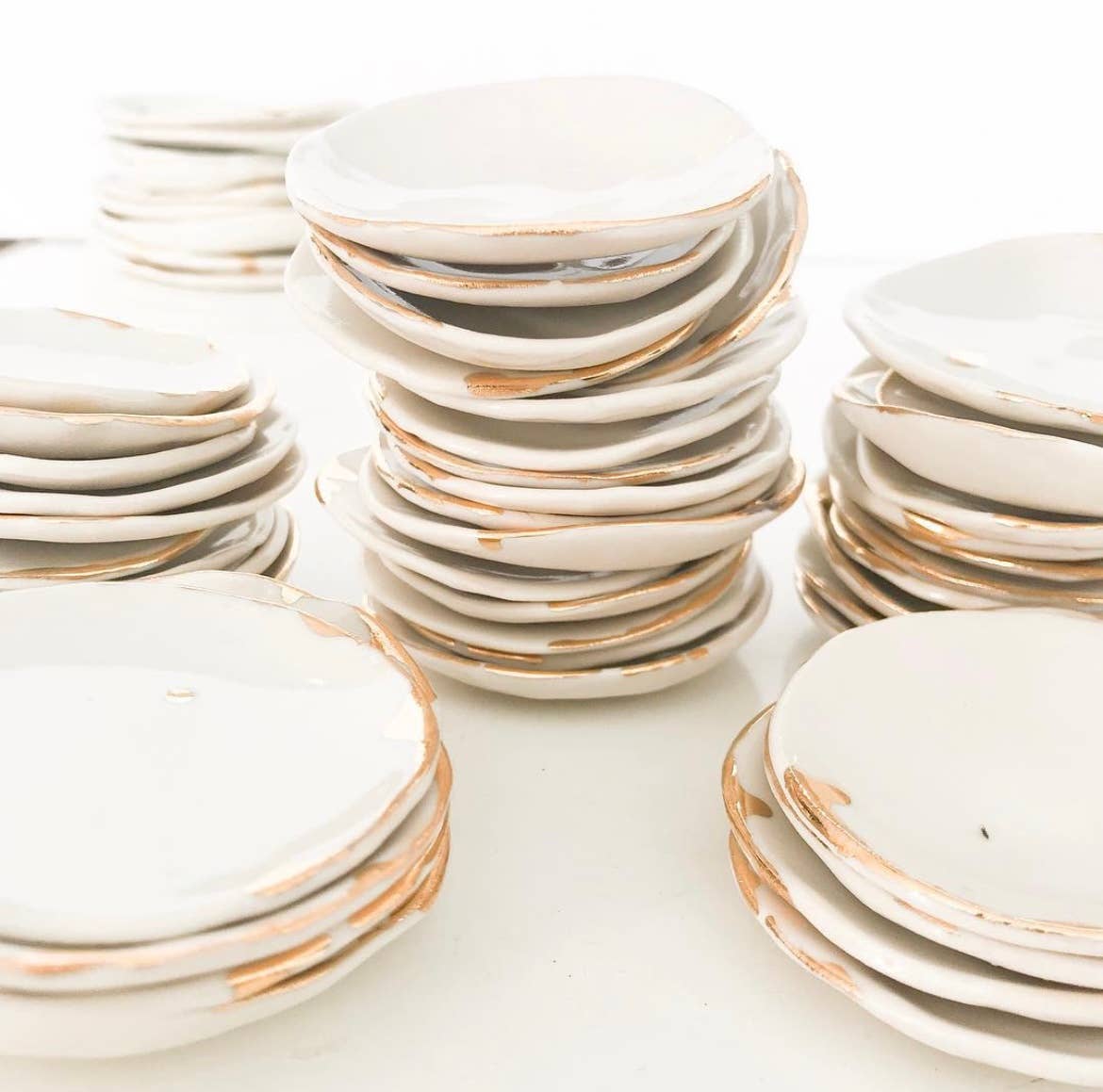 White Ring Dish