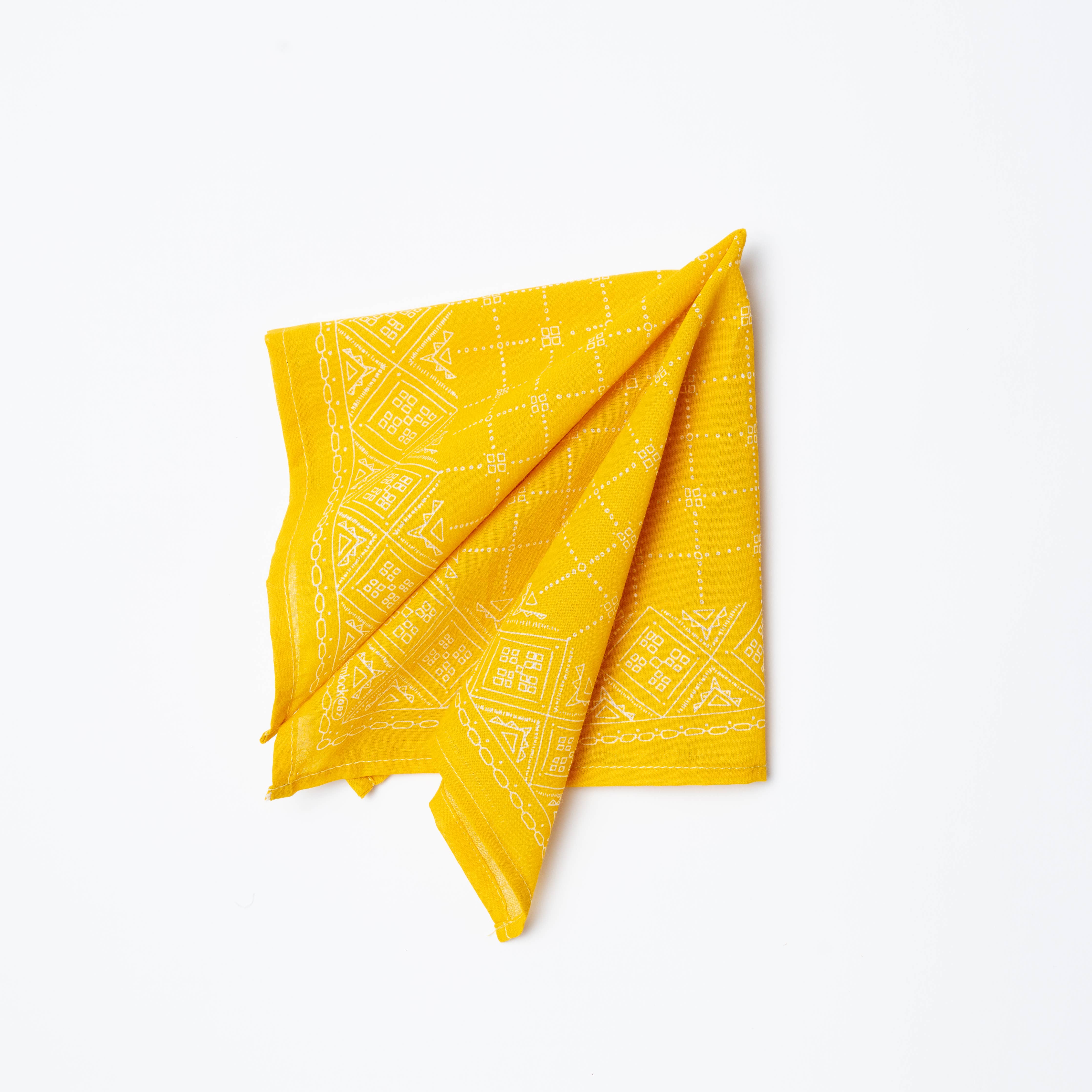 14" Pocket Goldie Bandana