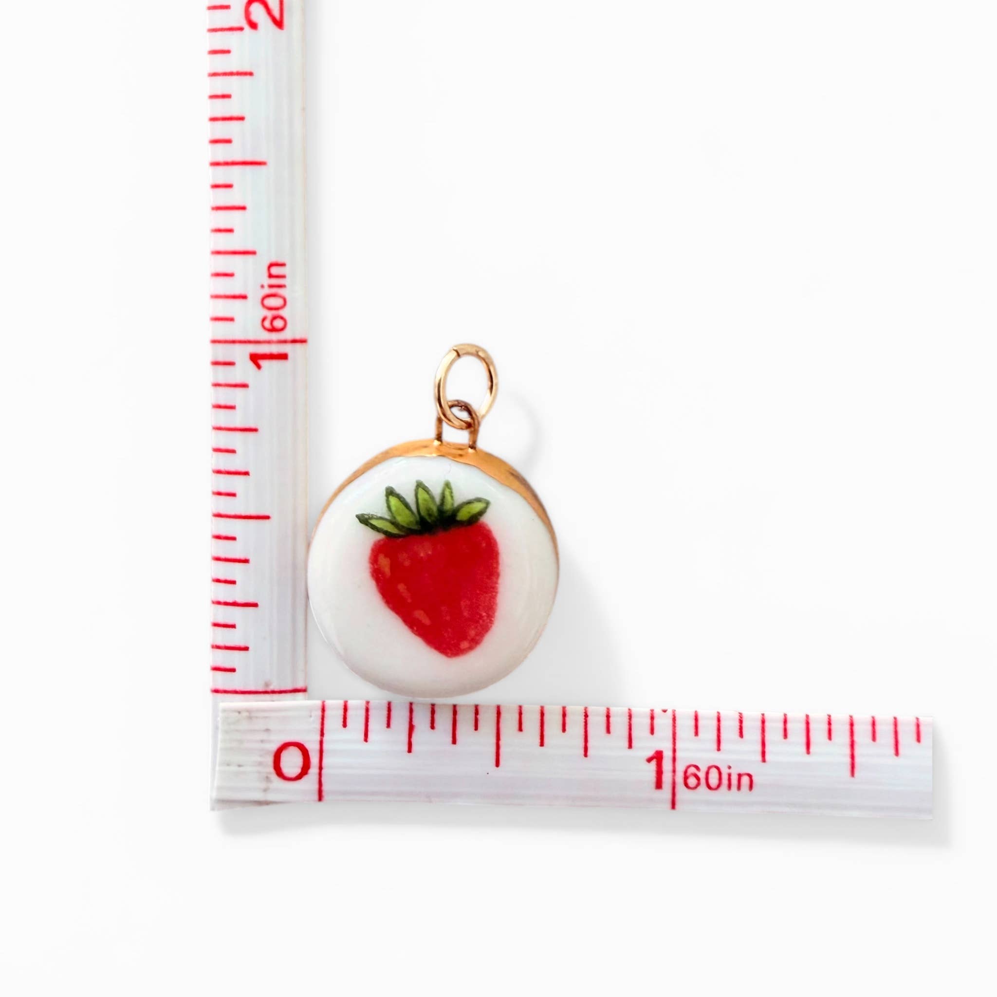Strawberry Charm: Small Rectangle