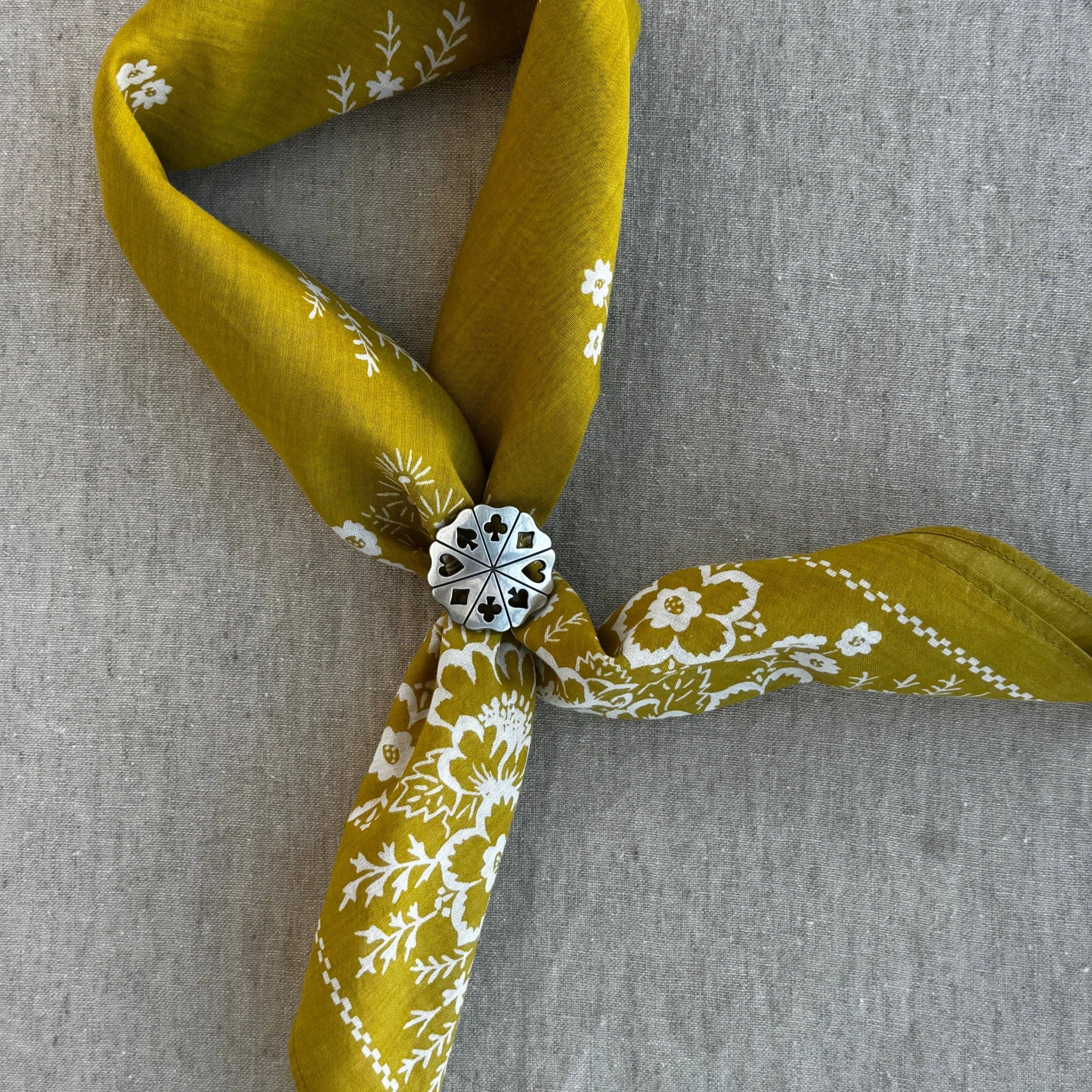 Concho Scarf Slide | Monte