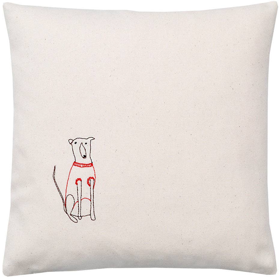 Corner Dog Pillow: 14" Corner Dog Pillow