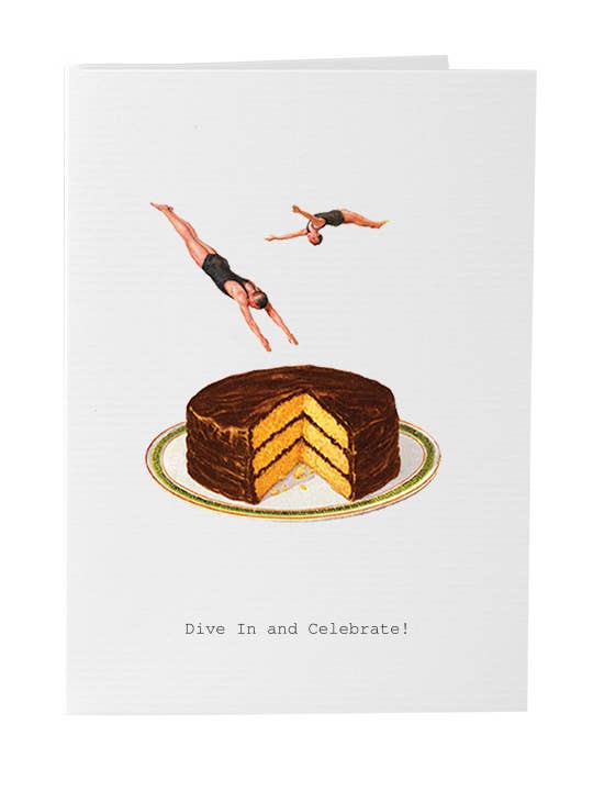 Dive In & Celebrate Birthday Card