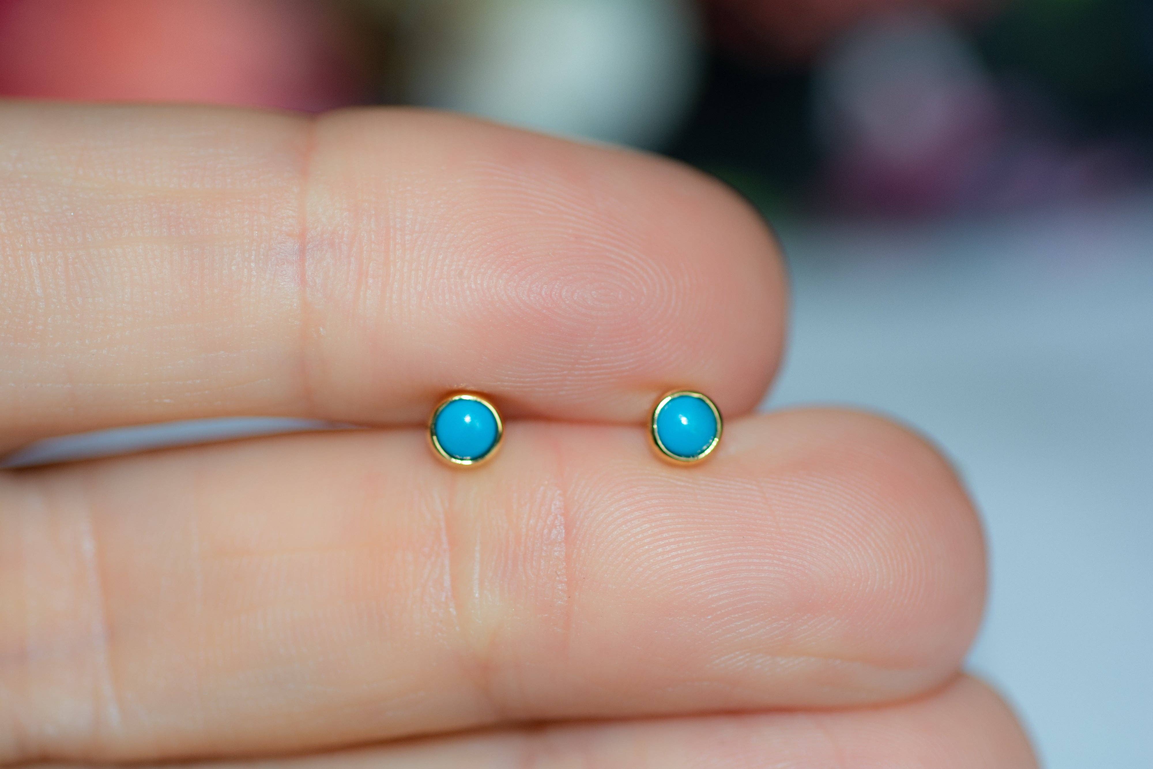 Turquoise Studs