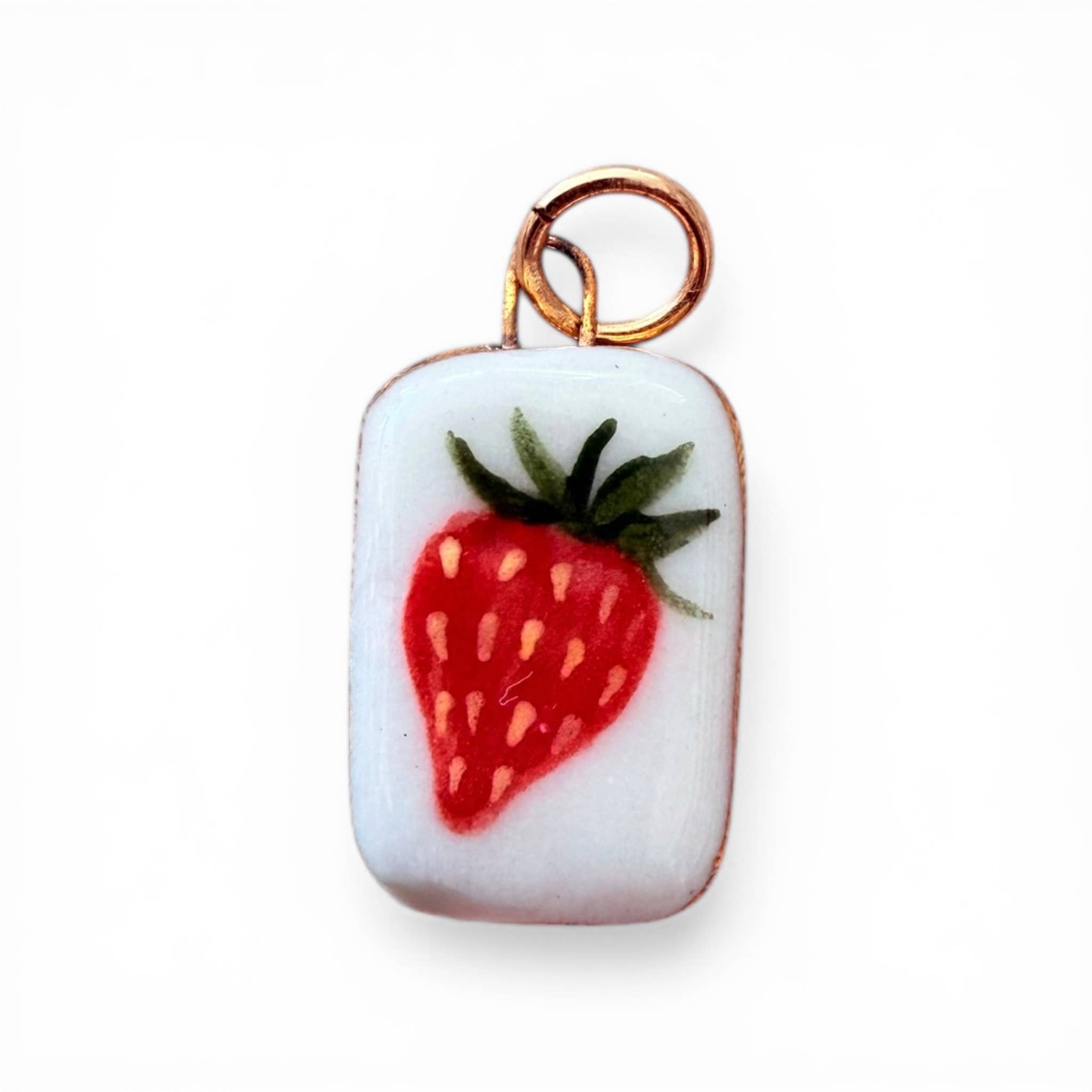 Strawberry Charm: Small Rectangle