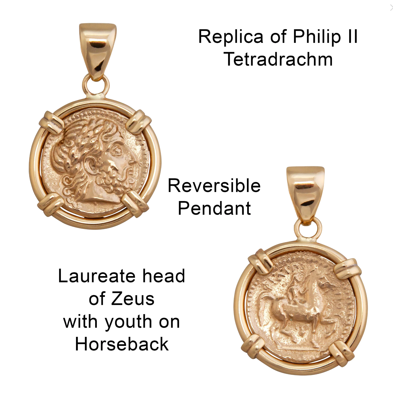 Large Greek Coin Gold Mixed