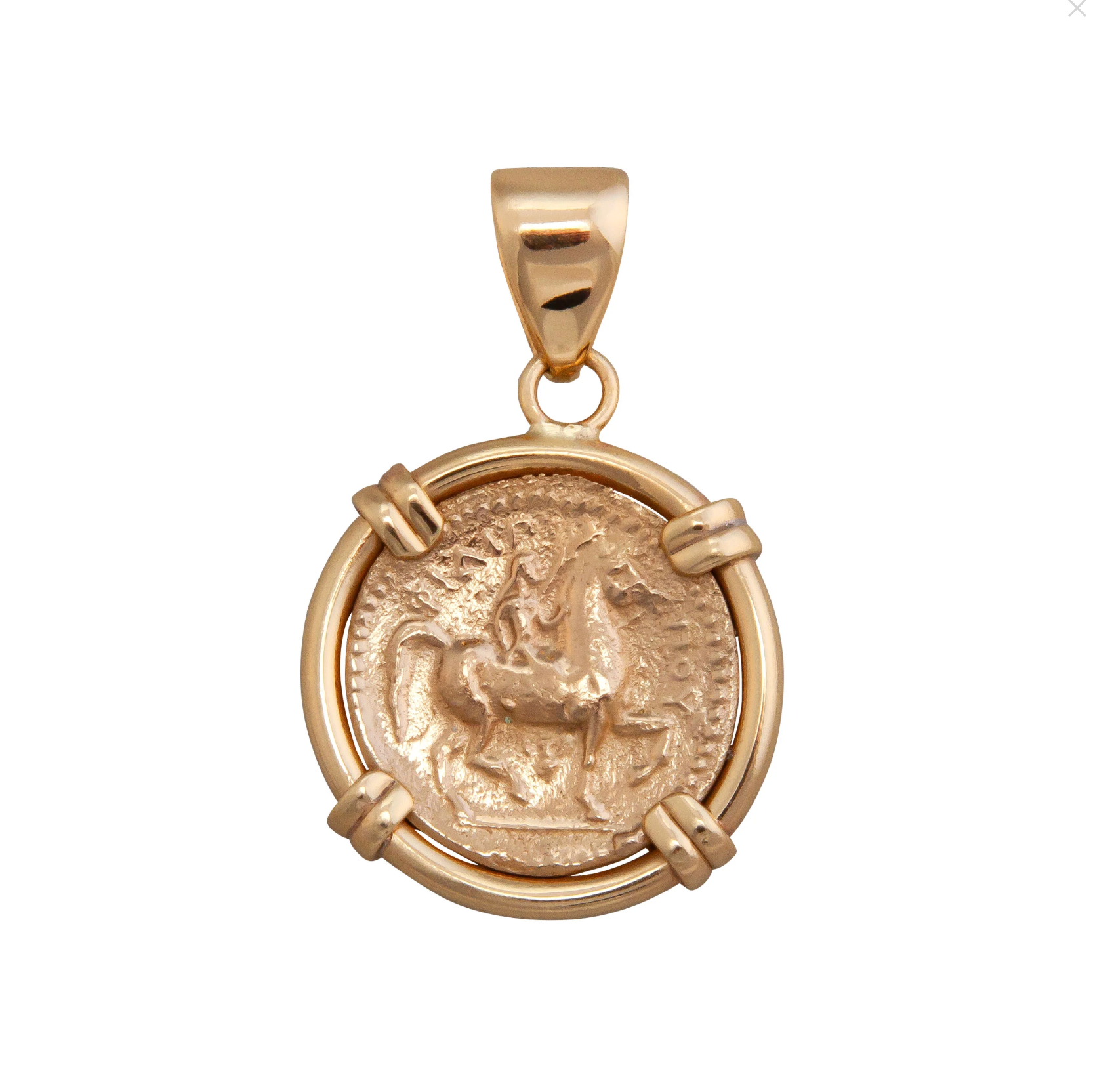 Large Greek Coin Gold Mixed