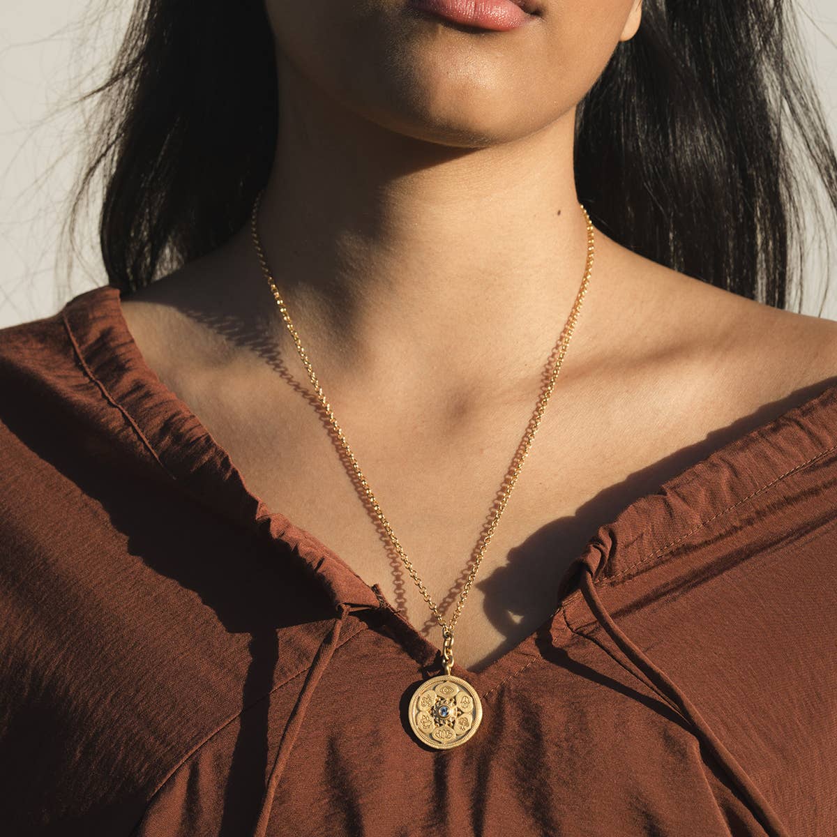 18k White Topaz All Truths Necklace