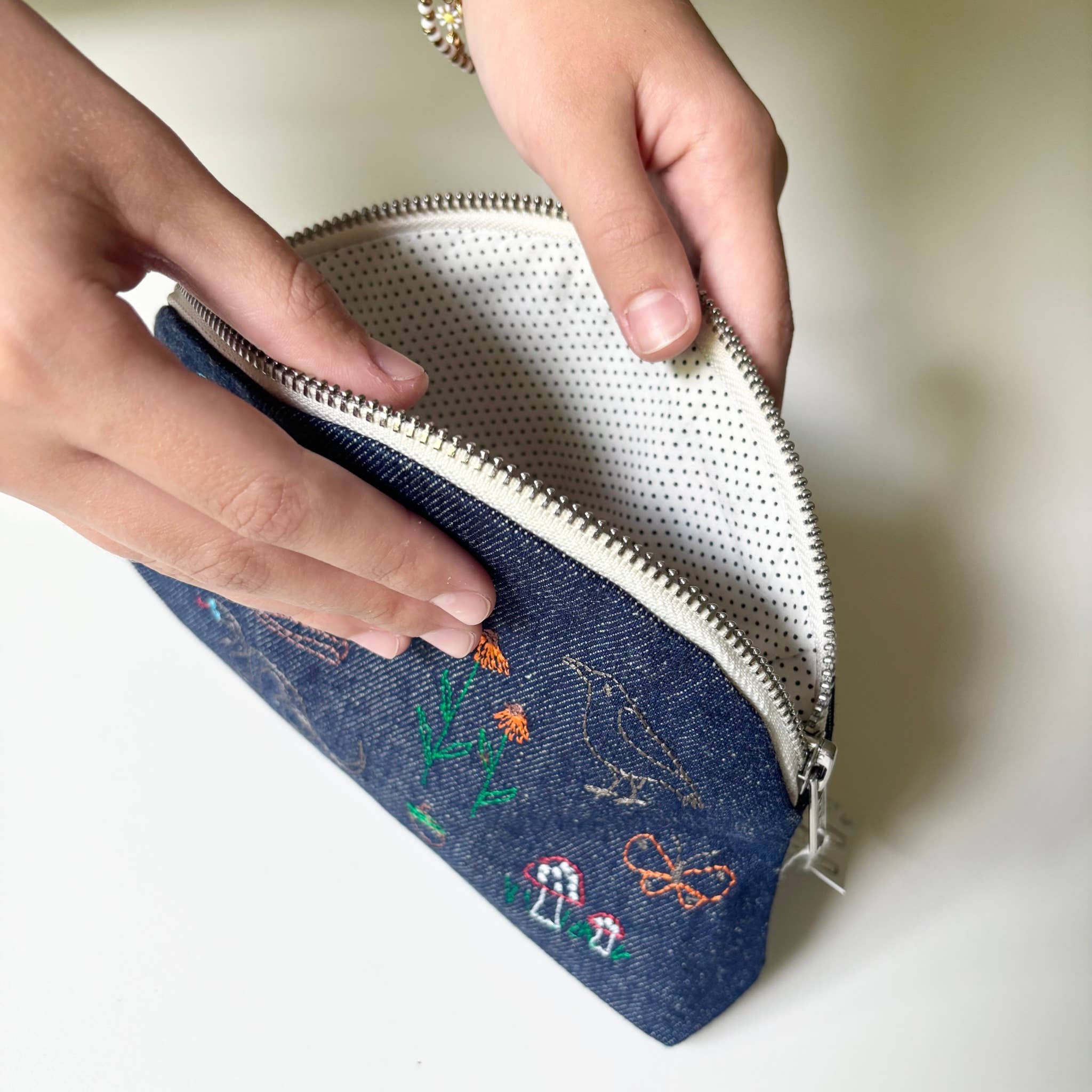 Biota Denim Pouch