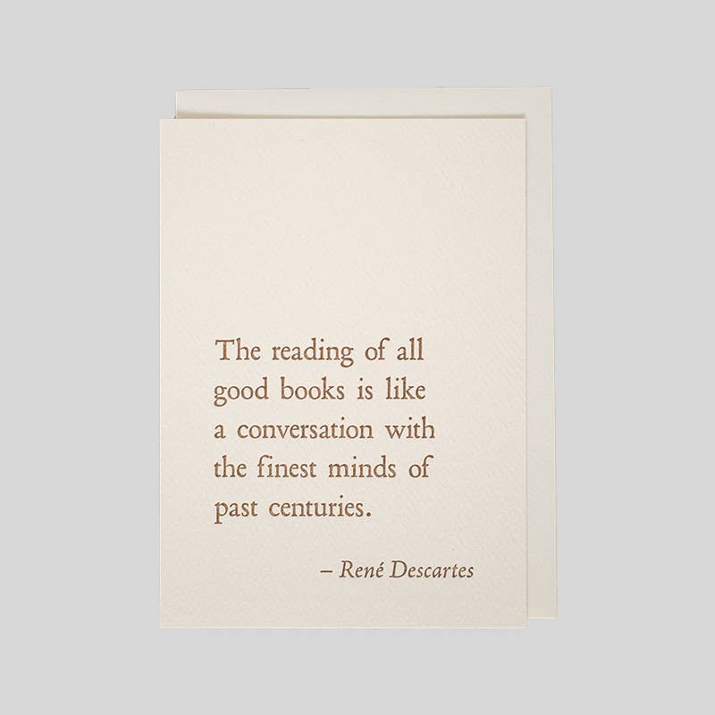 René Decartes - Books QuoteNote