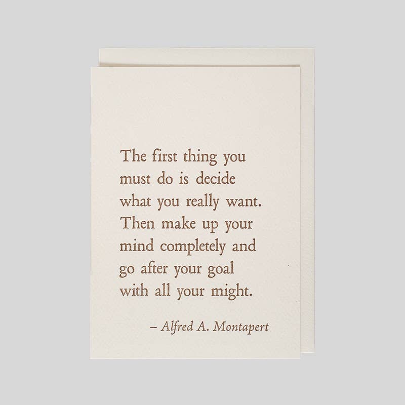 Alfred A Montapert - Goal QuoteNote