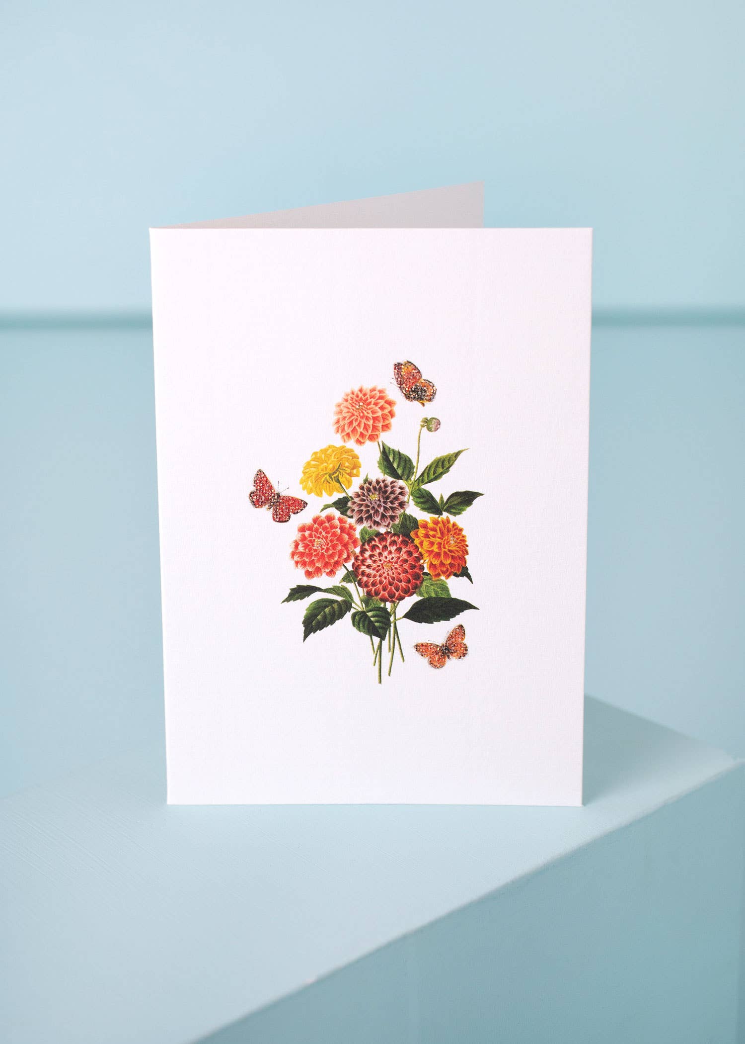 BUTTERFLY BOUQUET GREETING CARD