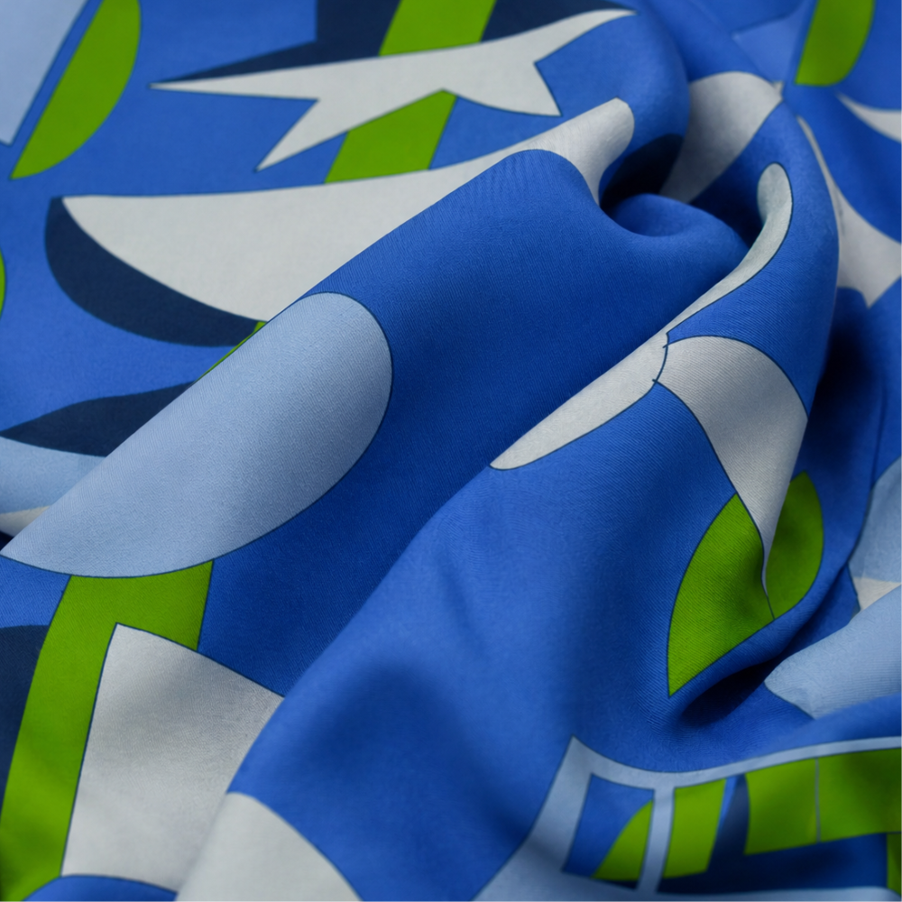 Ride On Scarf | 100% Silk Bandana | Women's Head Scarf: 26" × 26"