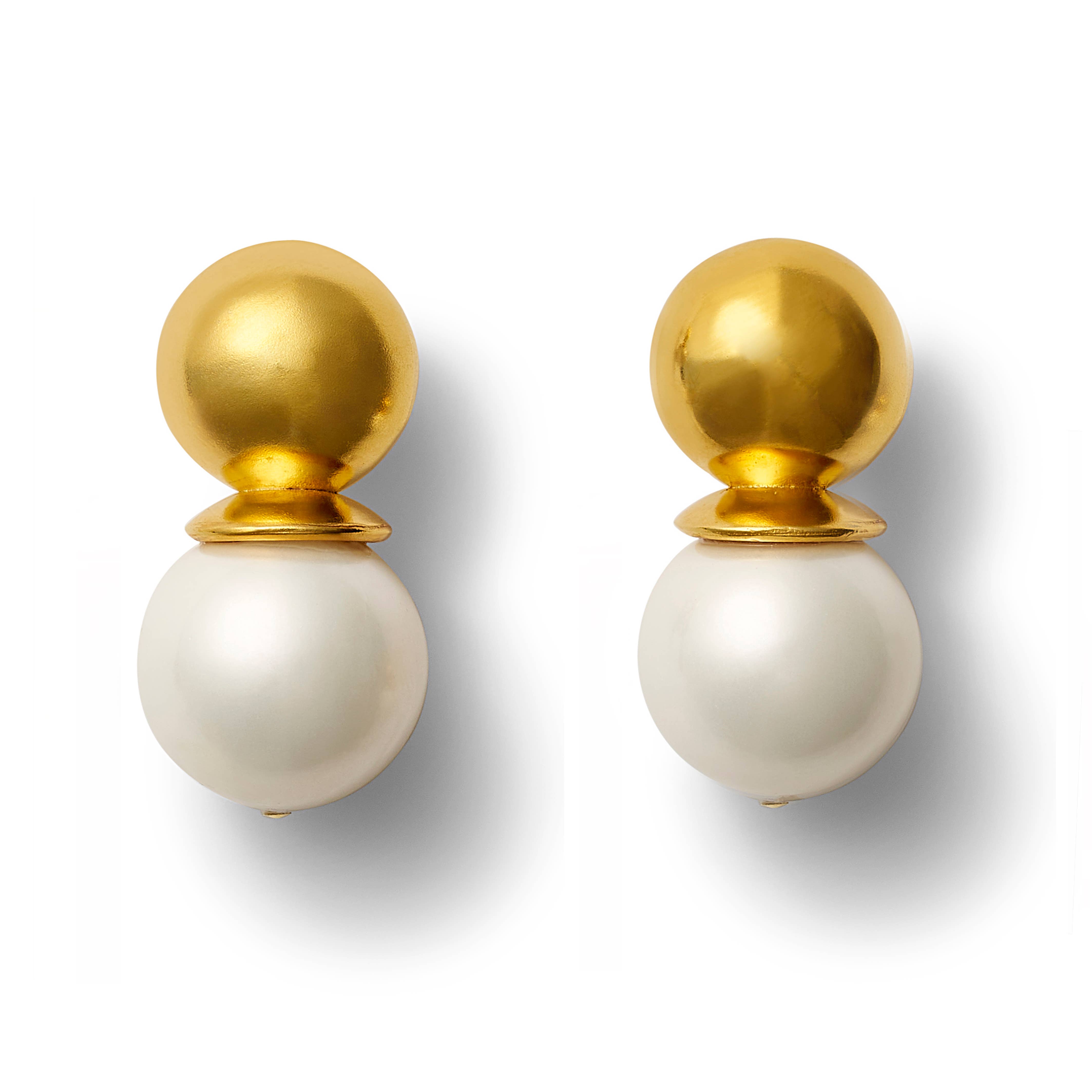 Gold Lady Earrings