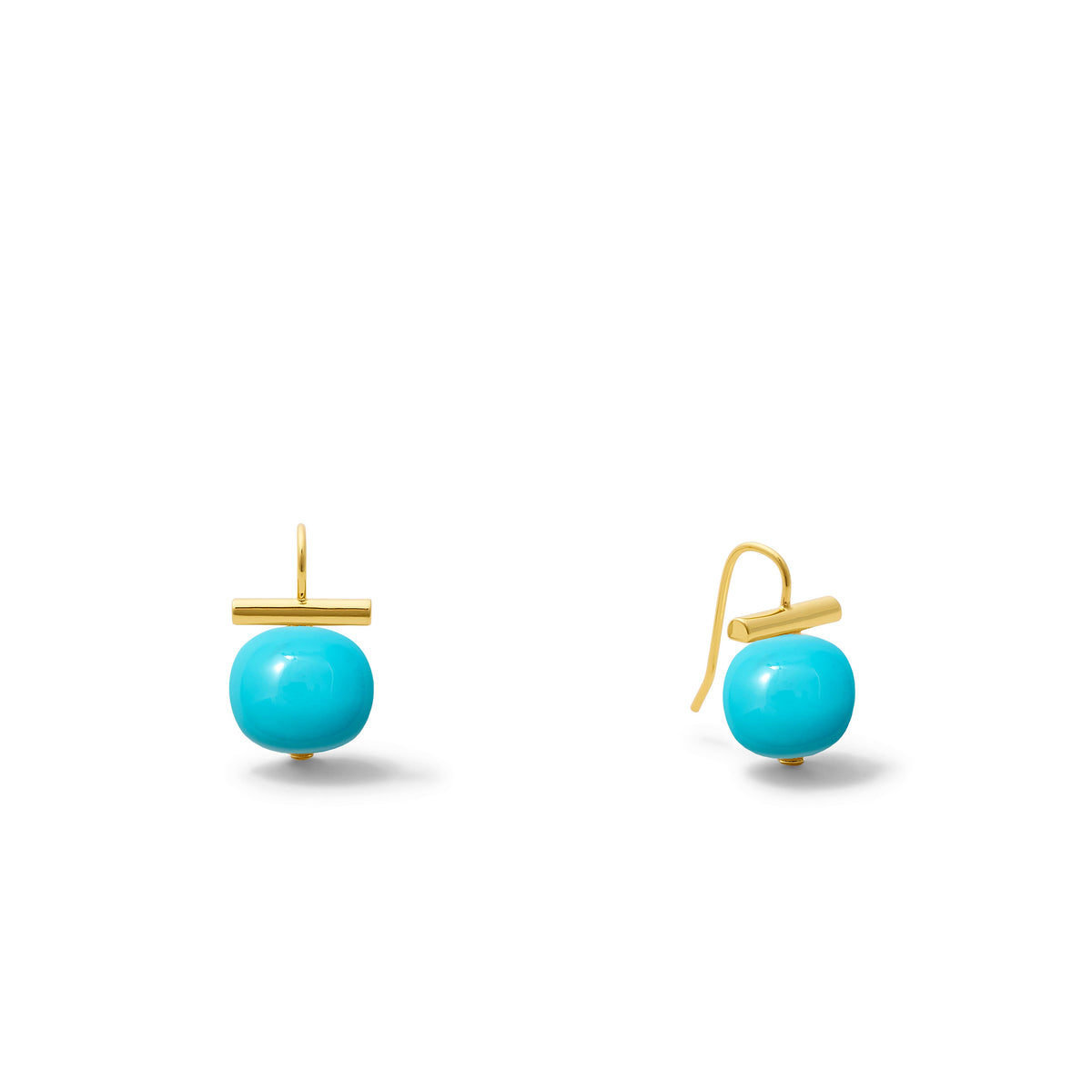 Petite + Sweet Pebble Pearls-Baby: Turquoise