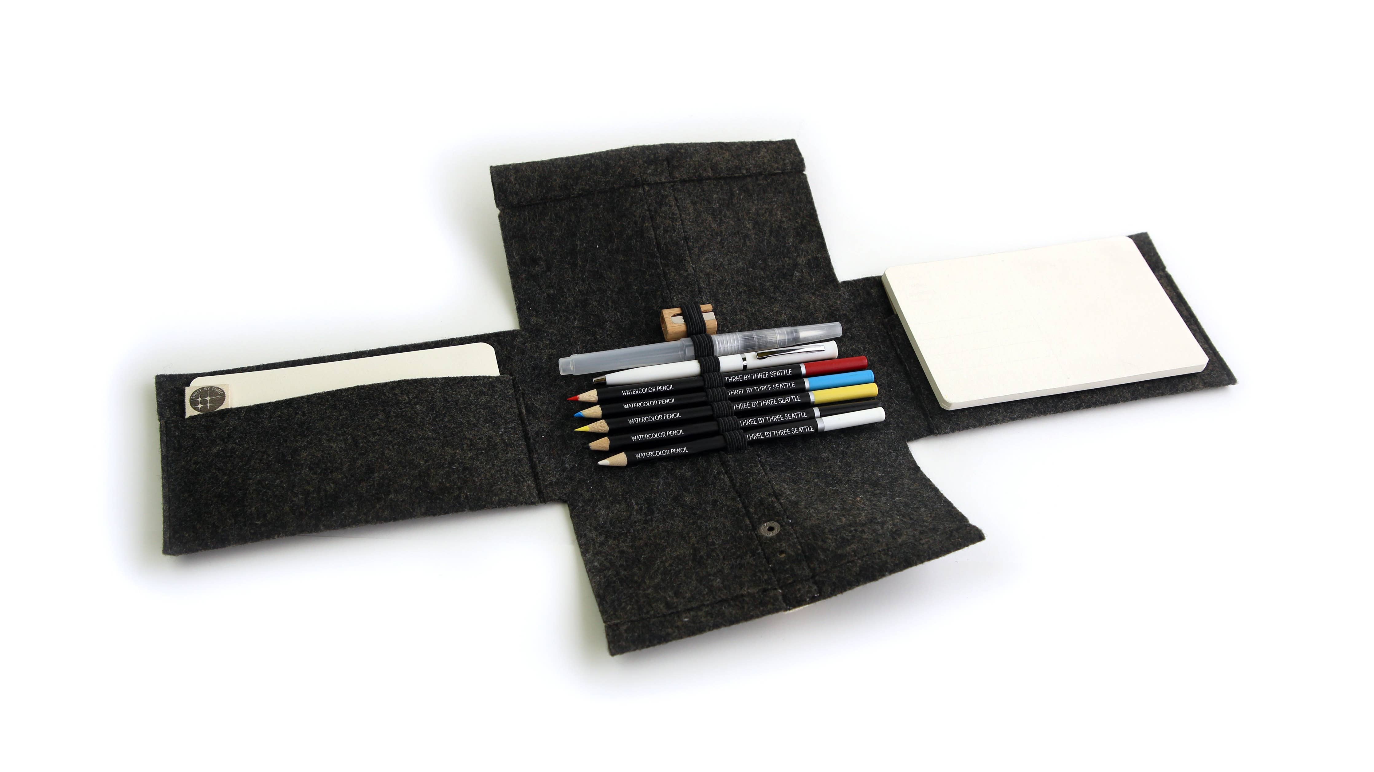 JOTBLOCK travel postcard watercolor pencil set