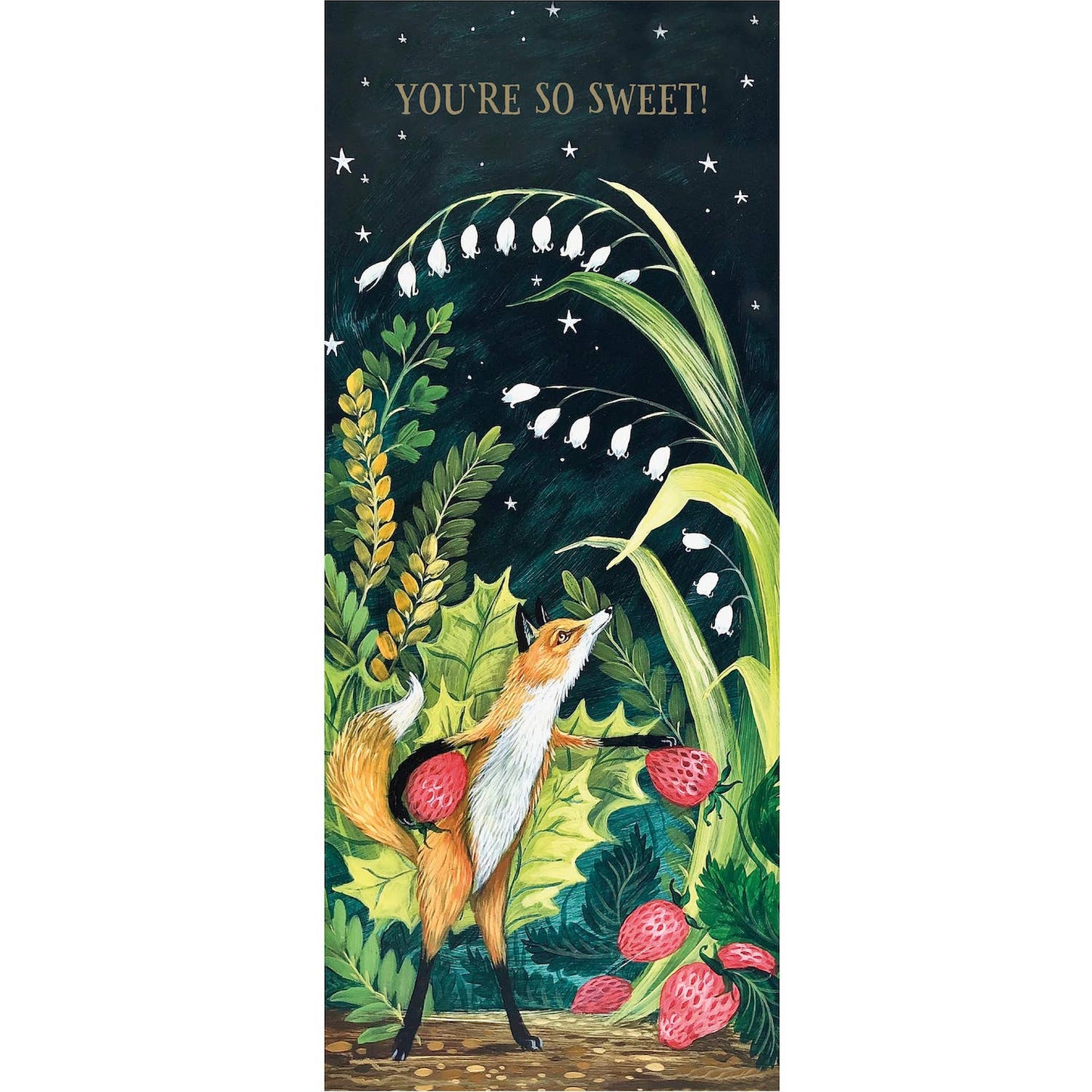 So Sweet Fox Card: Paper