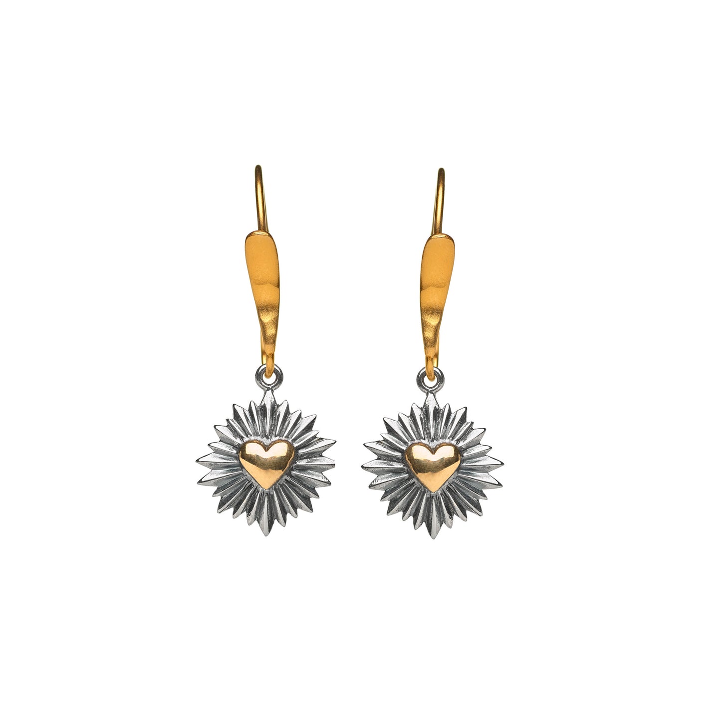 Heart Burst Earrings