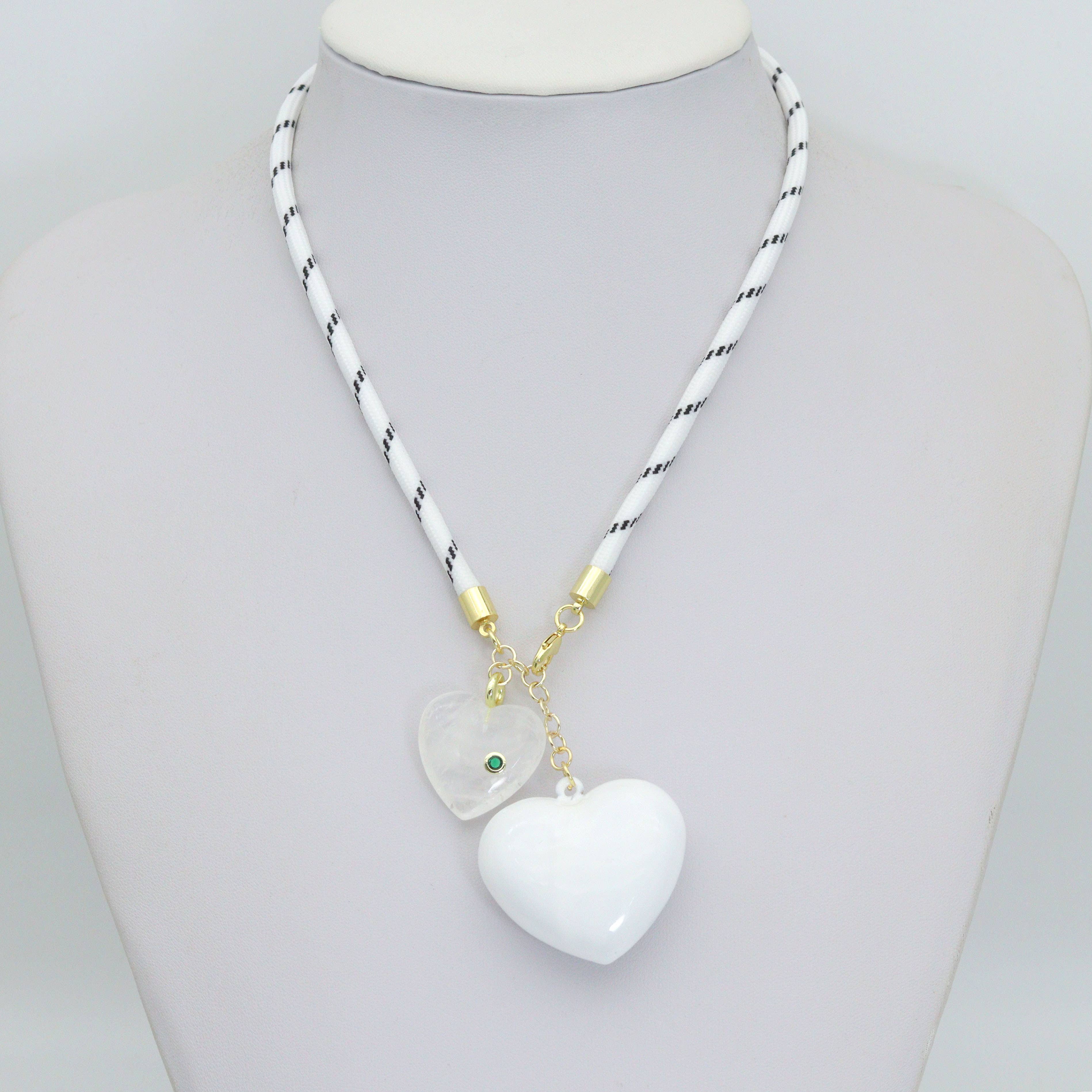 Puffy Hearts Collection, valentine's day charm, Sku#Y1082: 2#