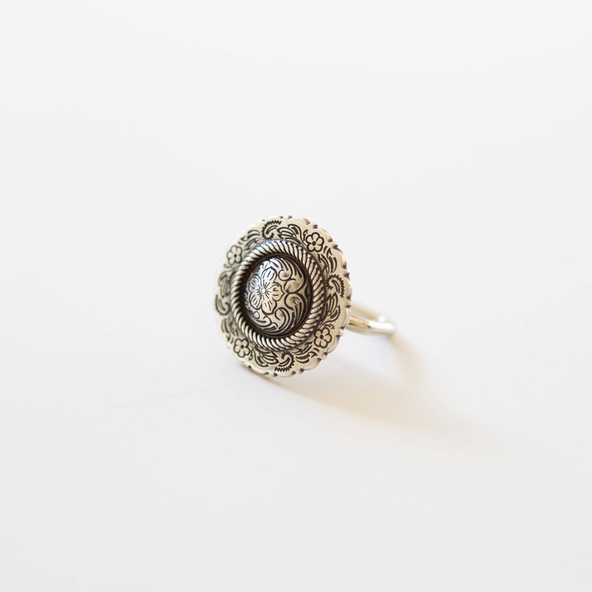 Concho Scarf Slide | Dainty Rose