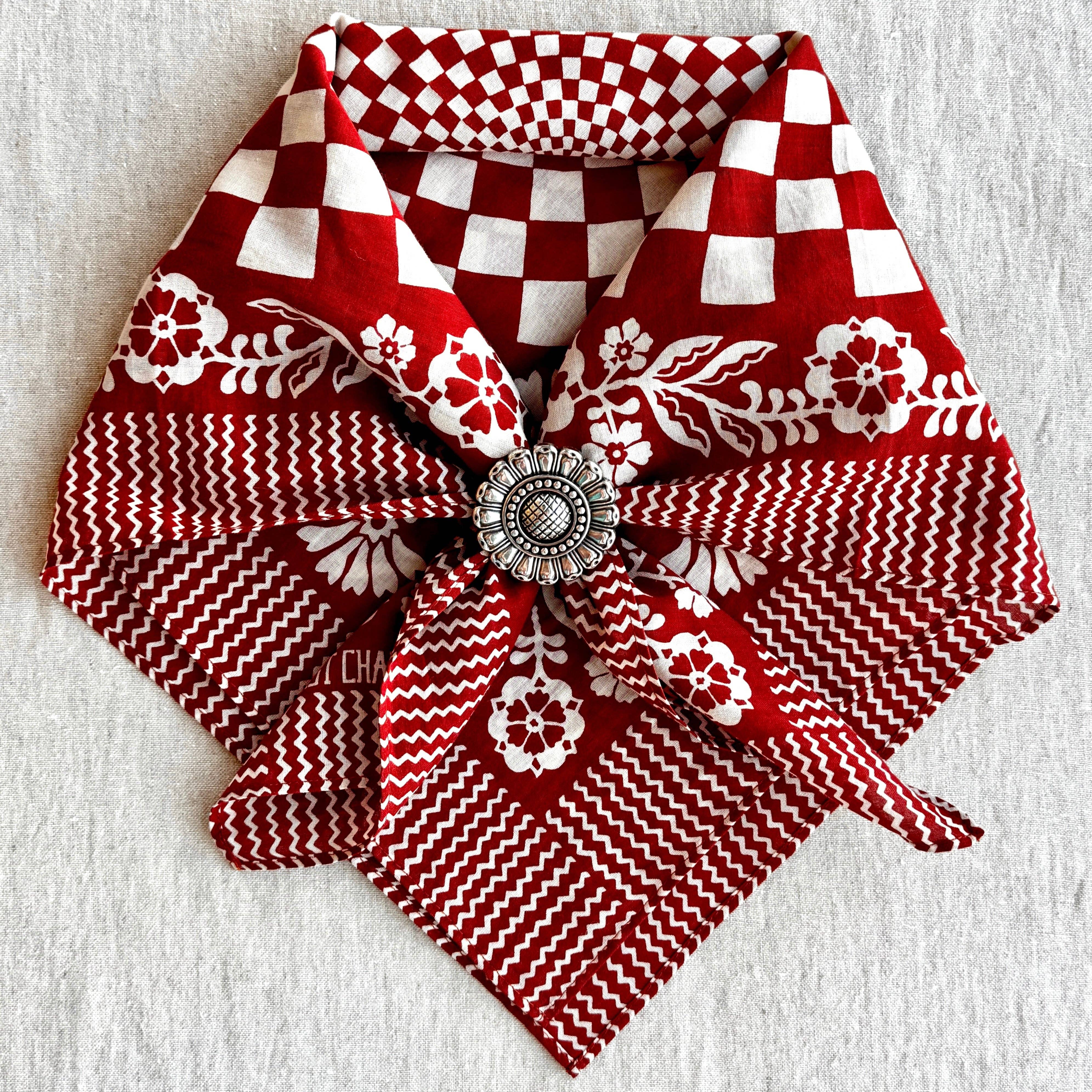 Concho Scarf Slide | Sunflower