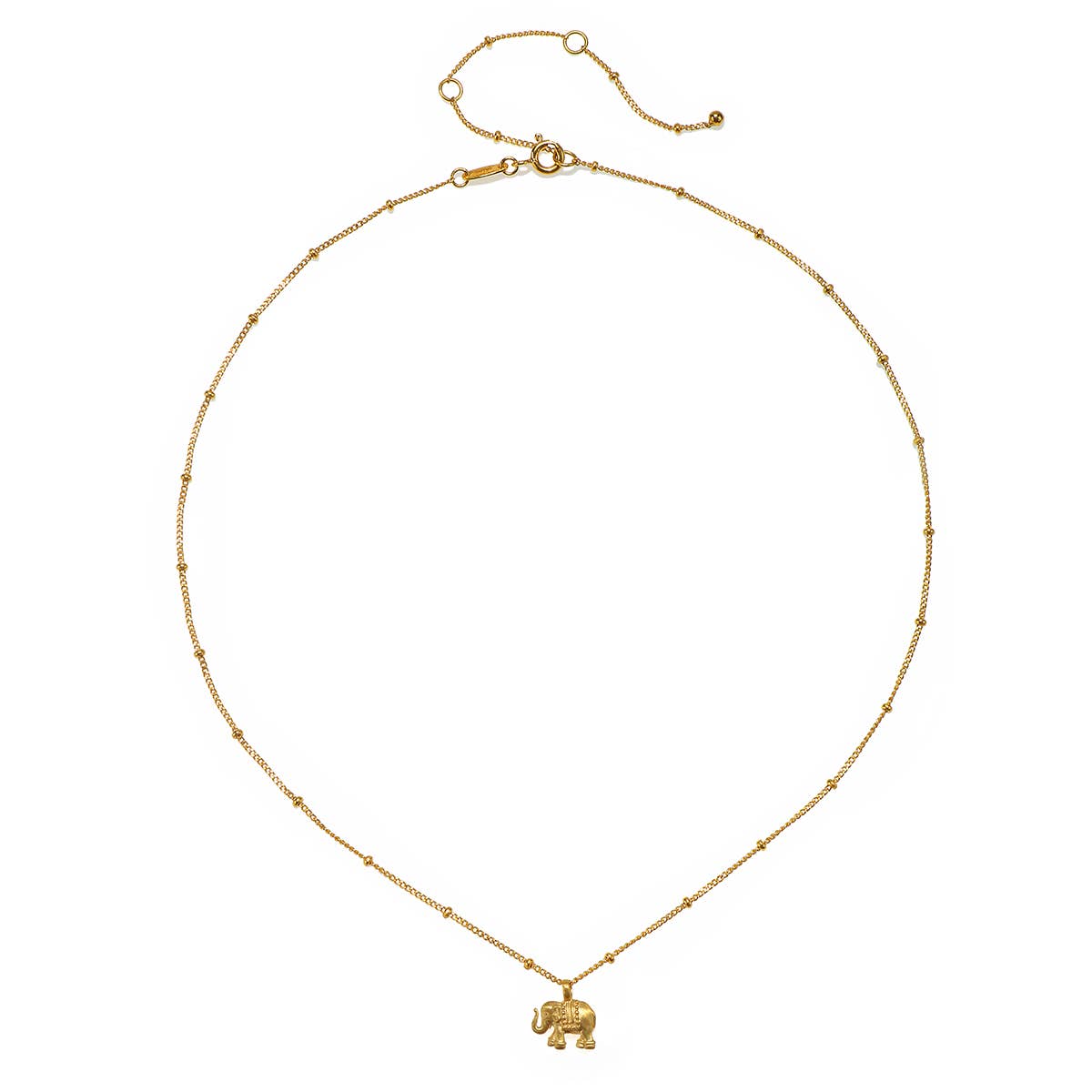 Elephant Pendant Necklace