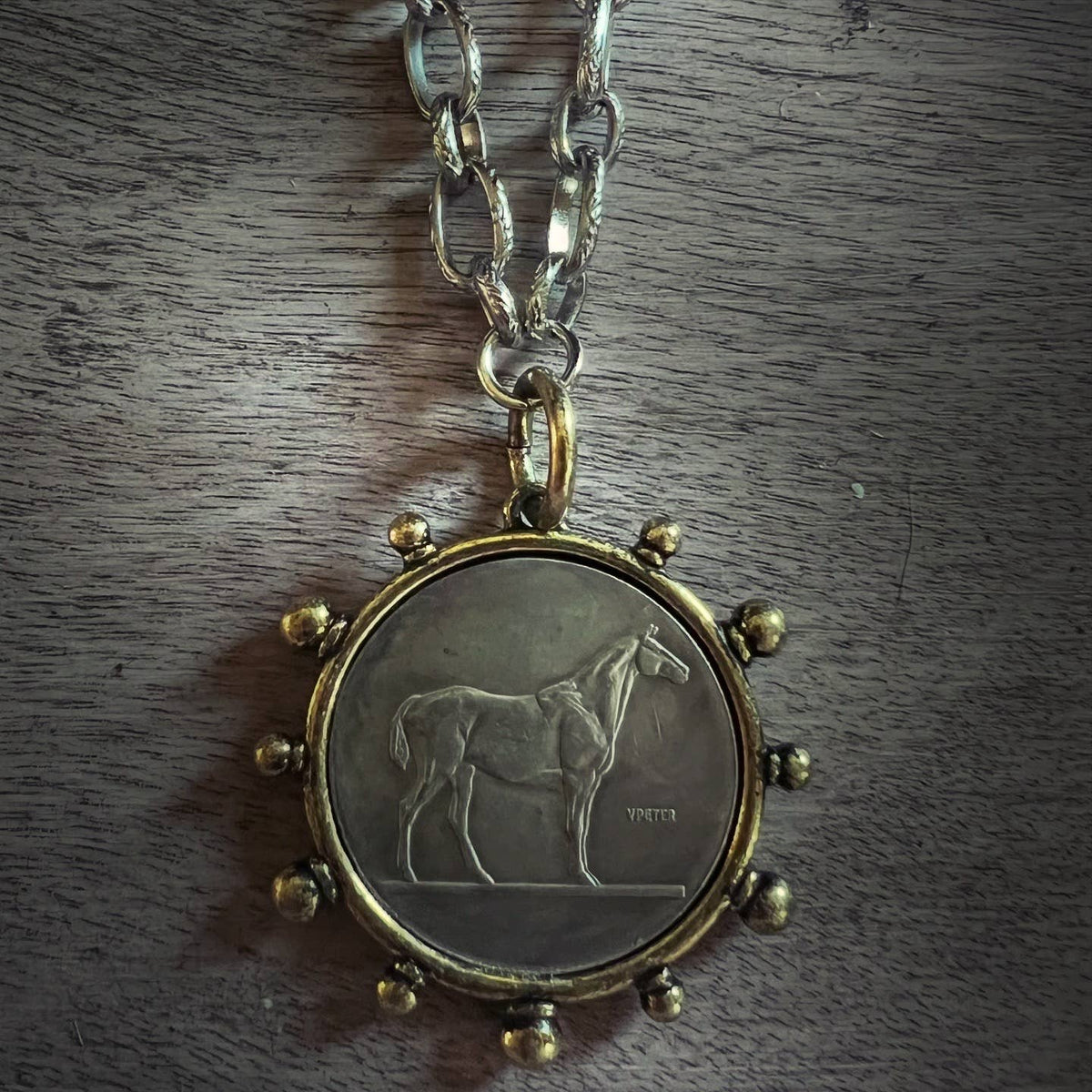 Pony Club: Silver/Matte Gold Bezel