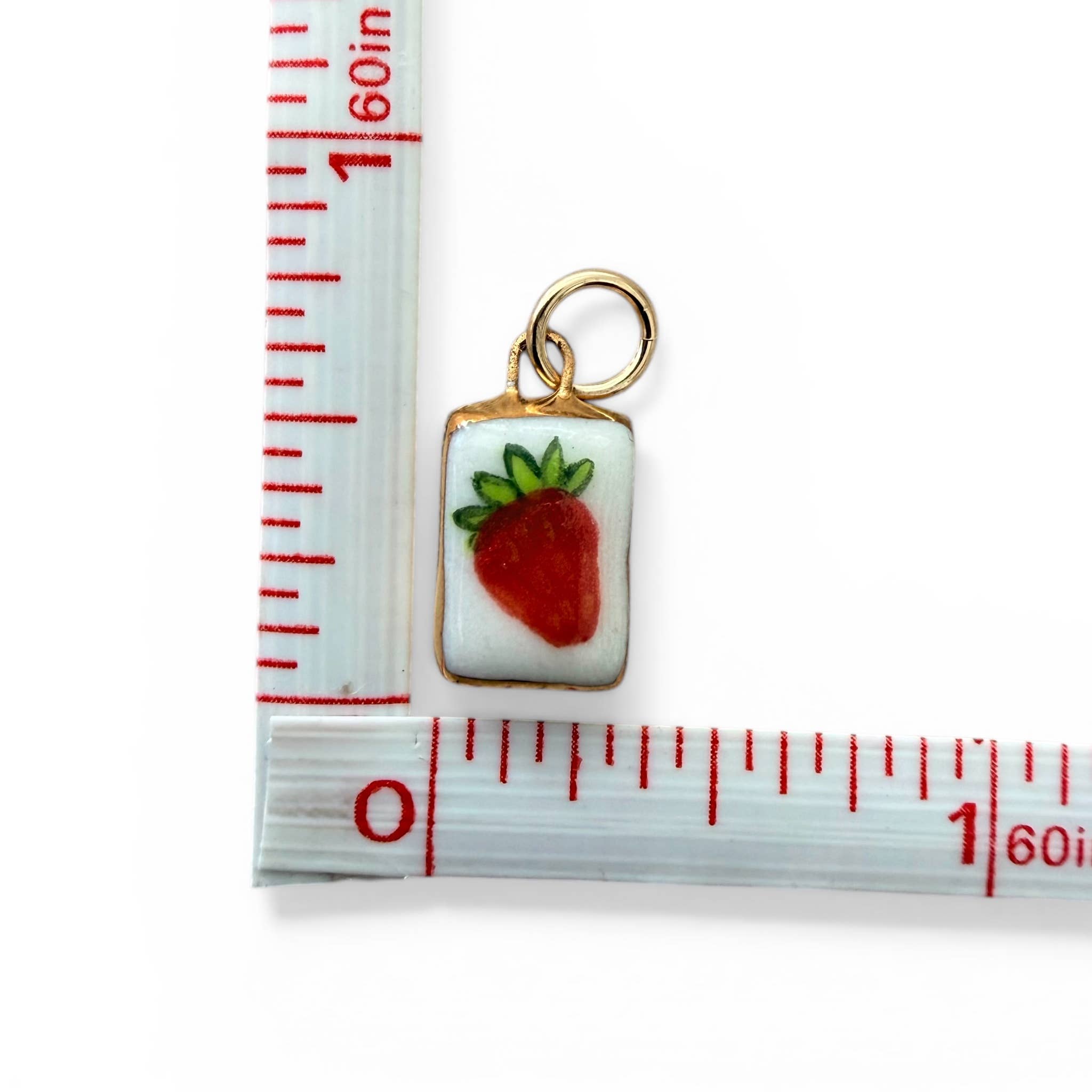 Strawberry Charm: Small Rectangle