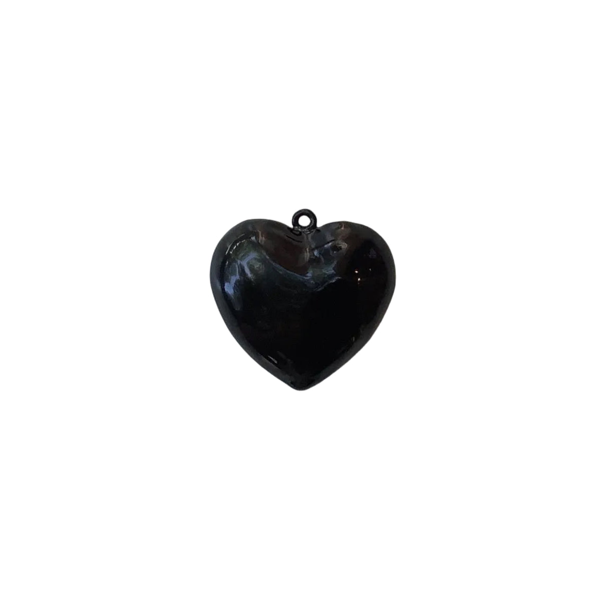 Puffy Hearts Collection, 4# Black Large