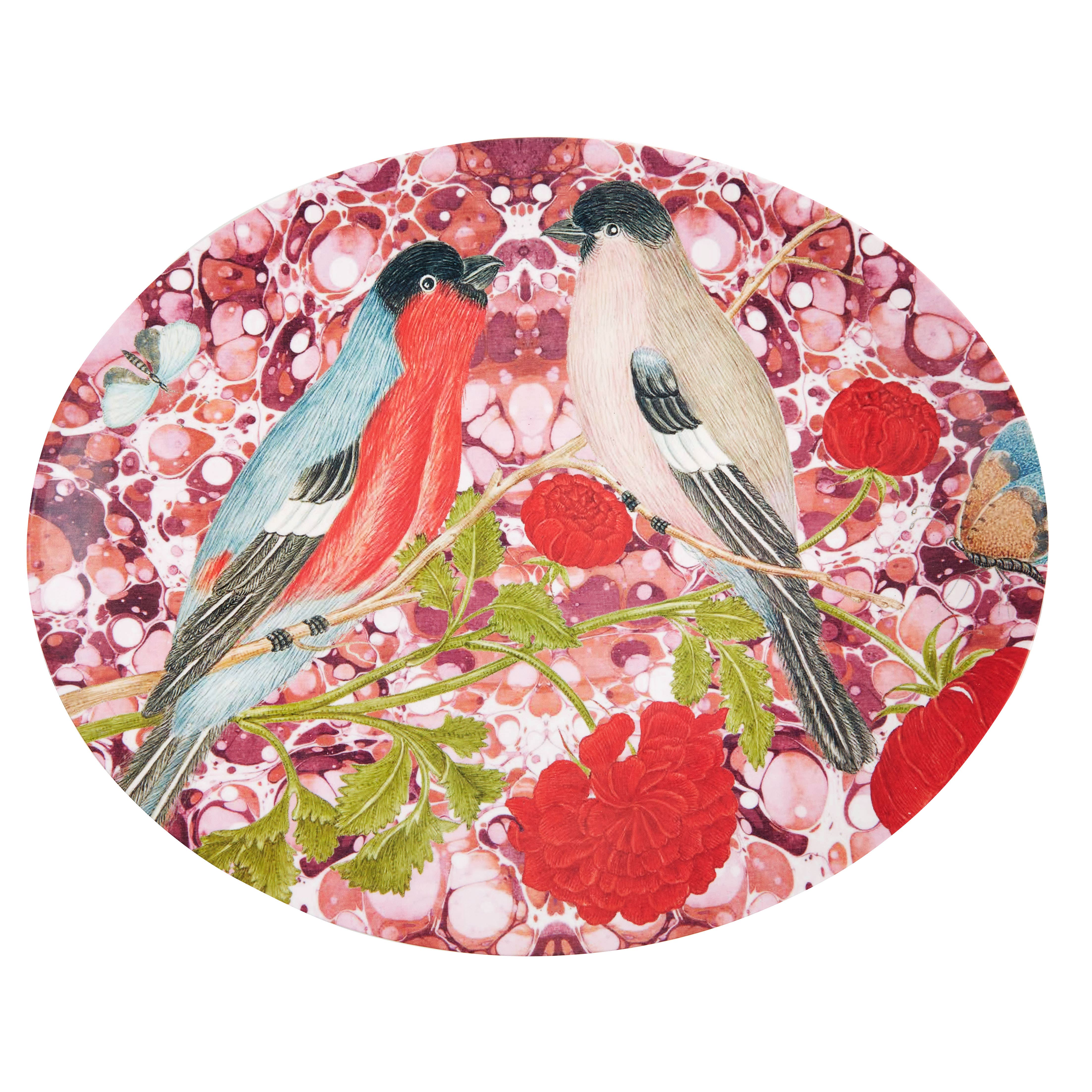 FLORA & FAUNA OVAL PLATTER