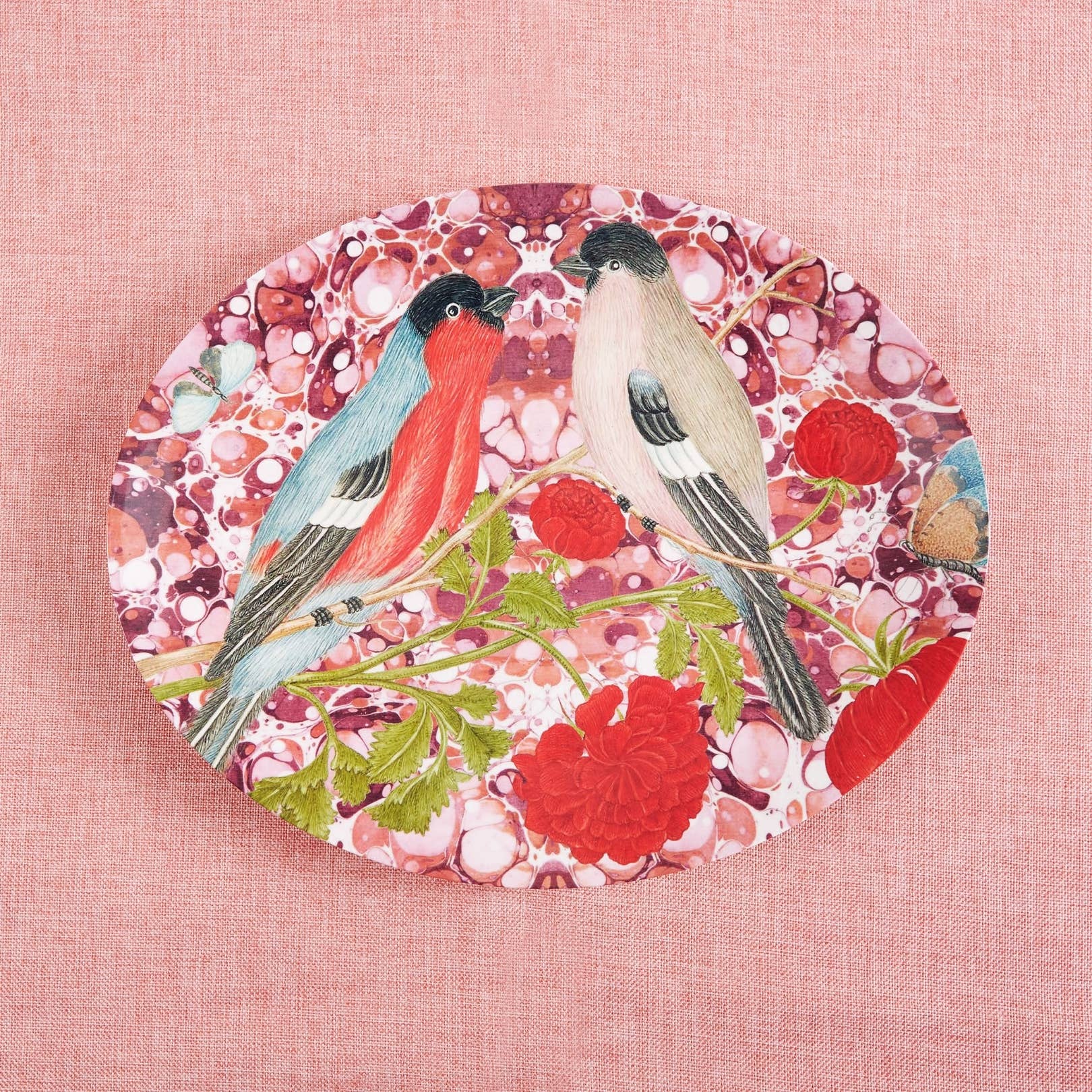 FLORA & FAUNA OVAL PLATTER