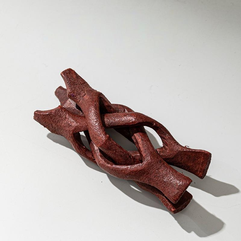 Hand Sculpted Ceramic Peony Flower Incense Holder: Cream