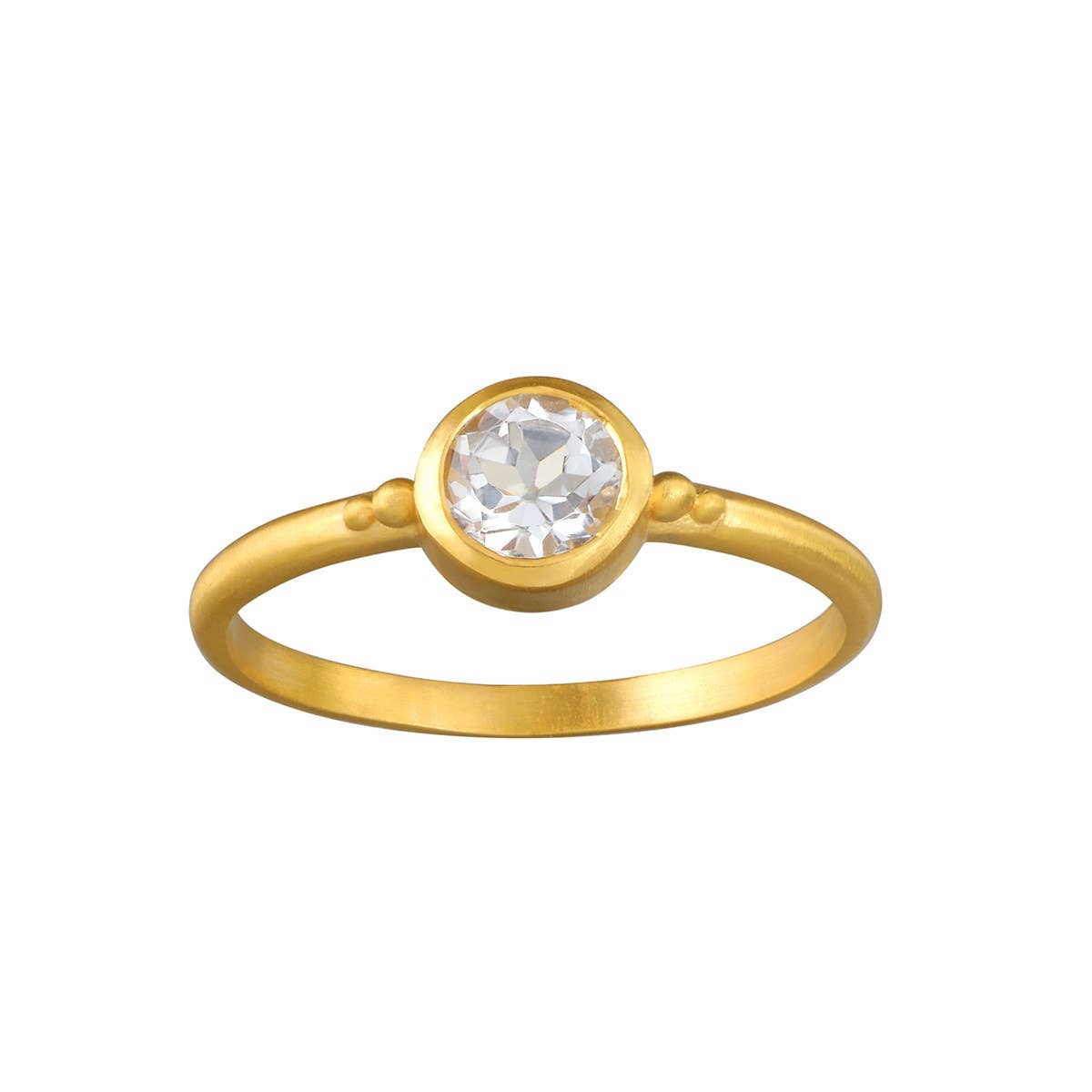 Second Sight White Topaz Ring - Size 6