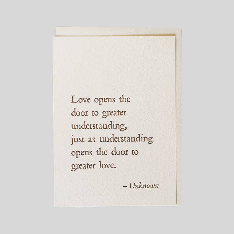 Unknown - Love QuoteNote