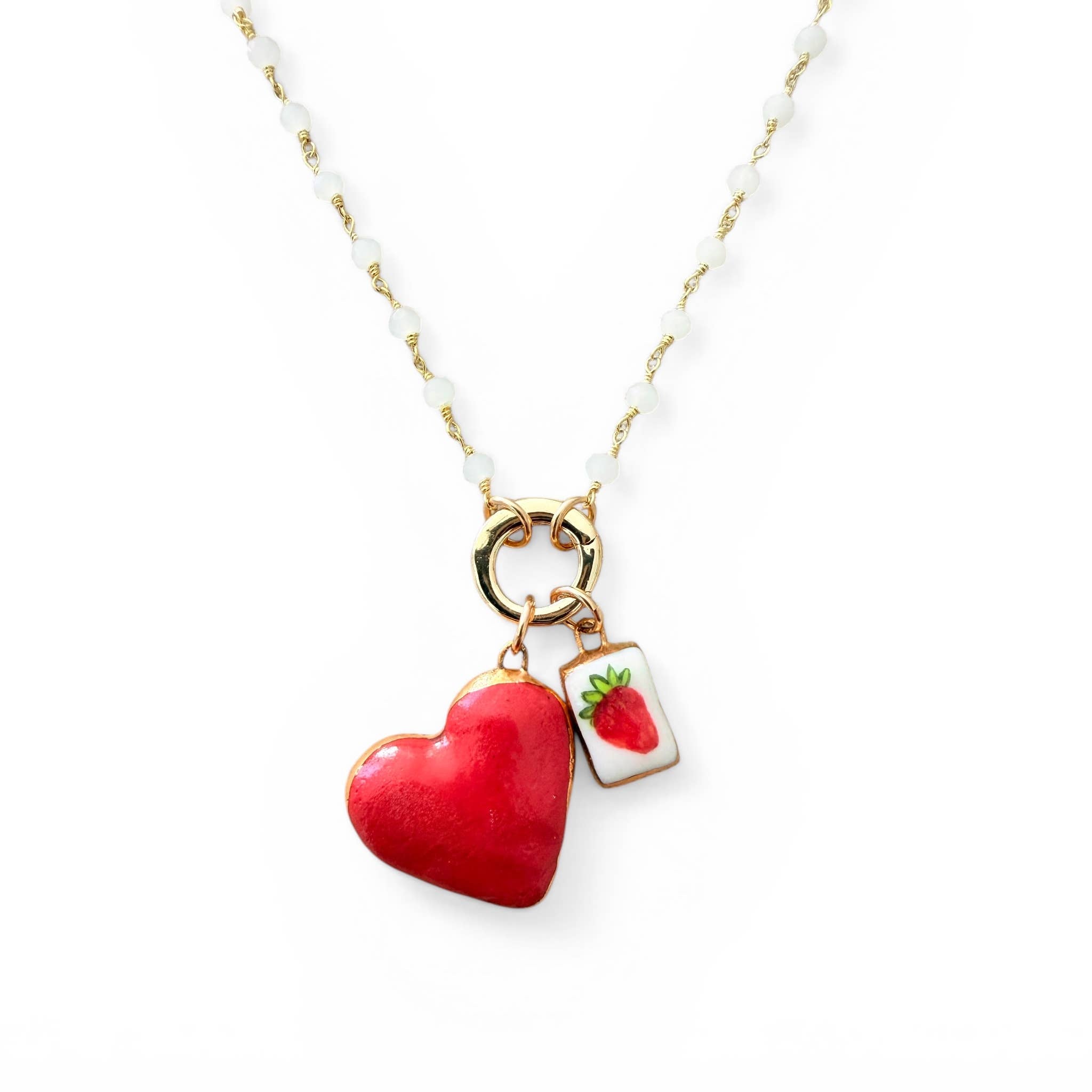 Strawberry Charm: Small Rectangle