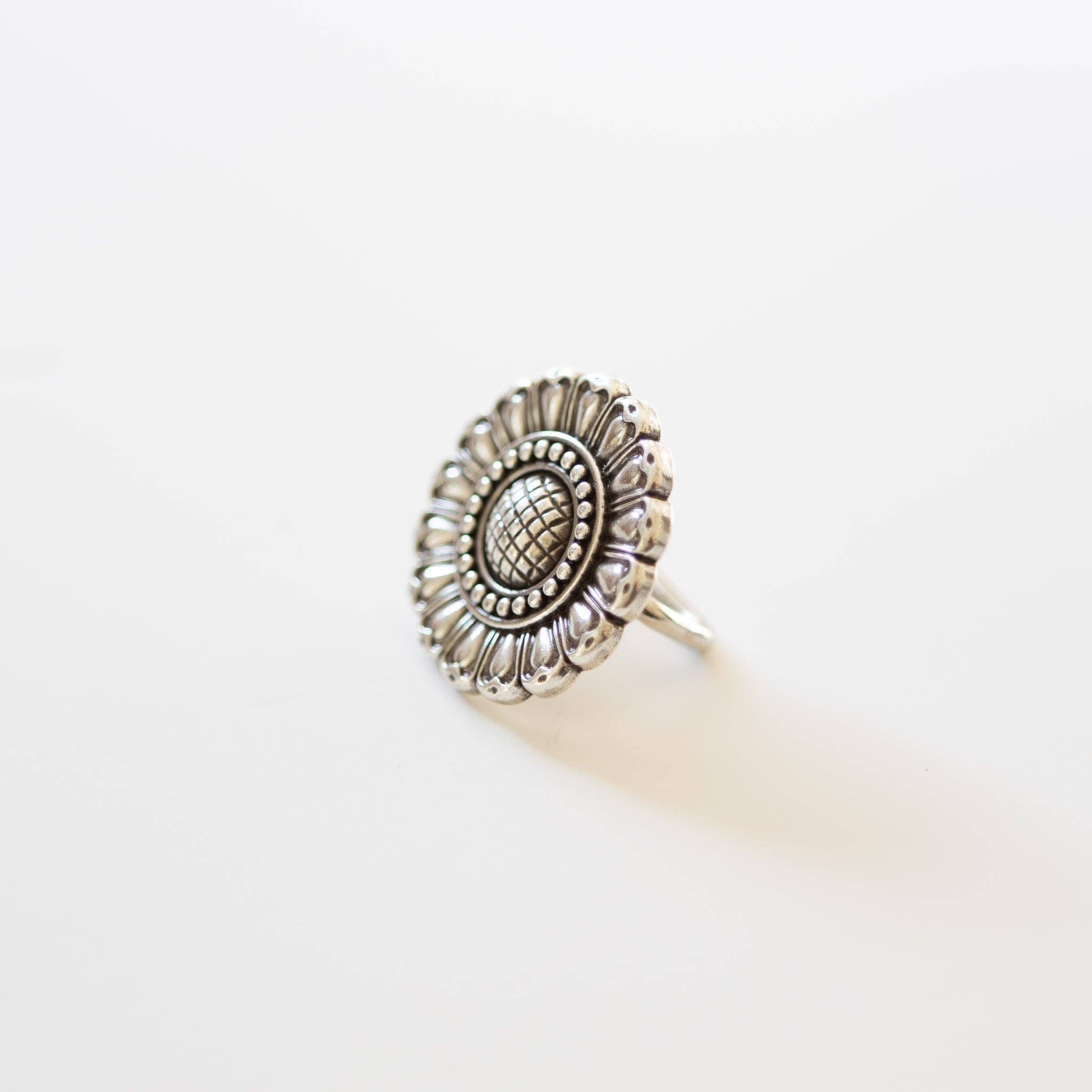 Concho Scarf Slide | Sunflower