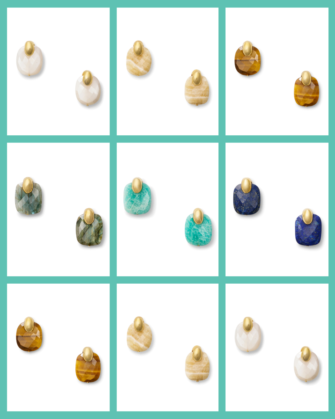 Labradorite Palazzo Earring