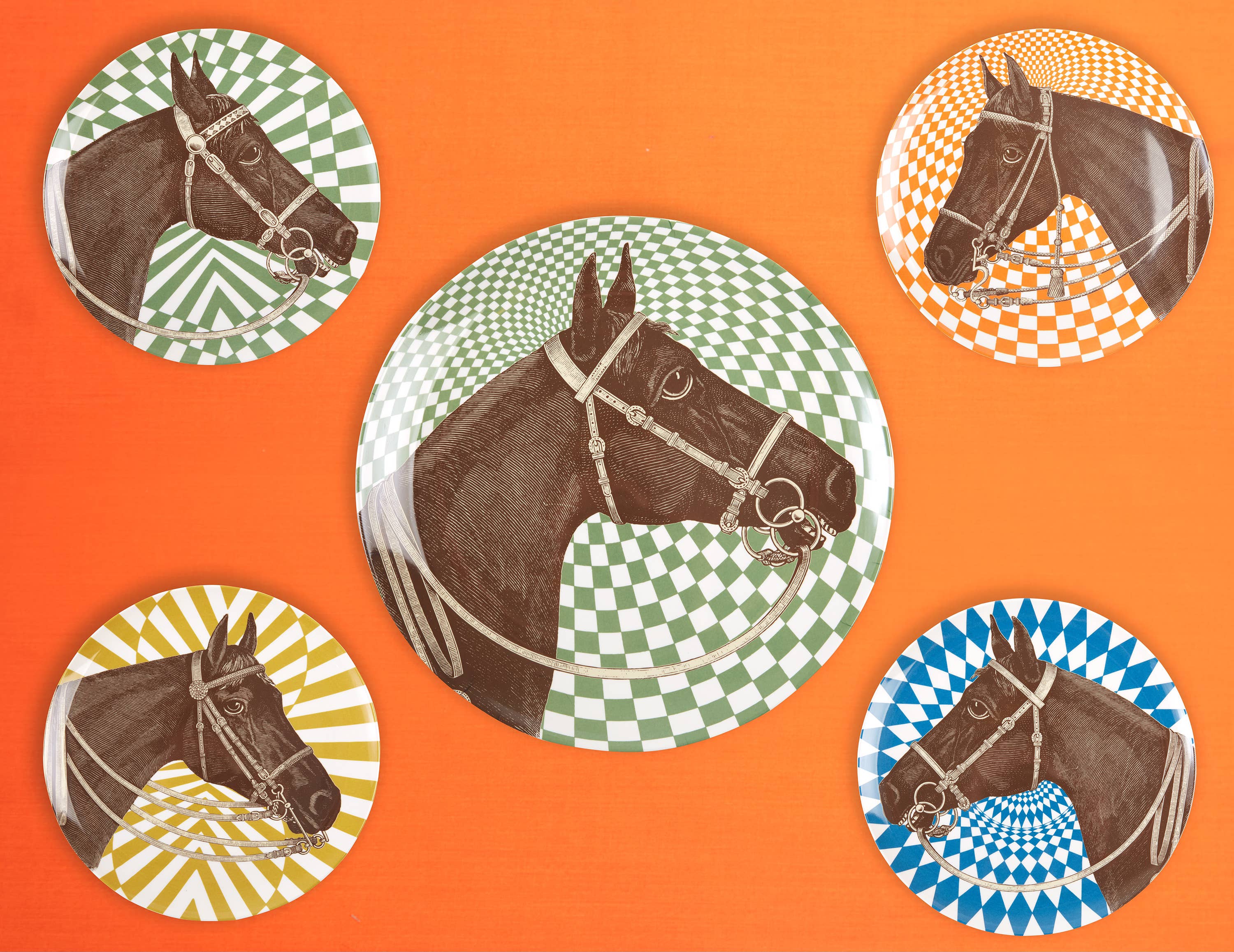 EQUUS ROUND PLATTER