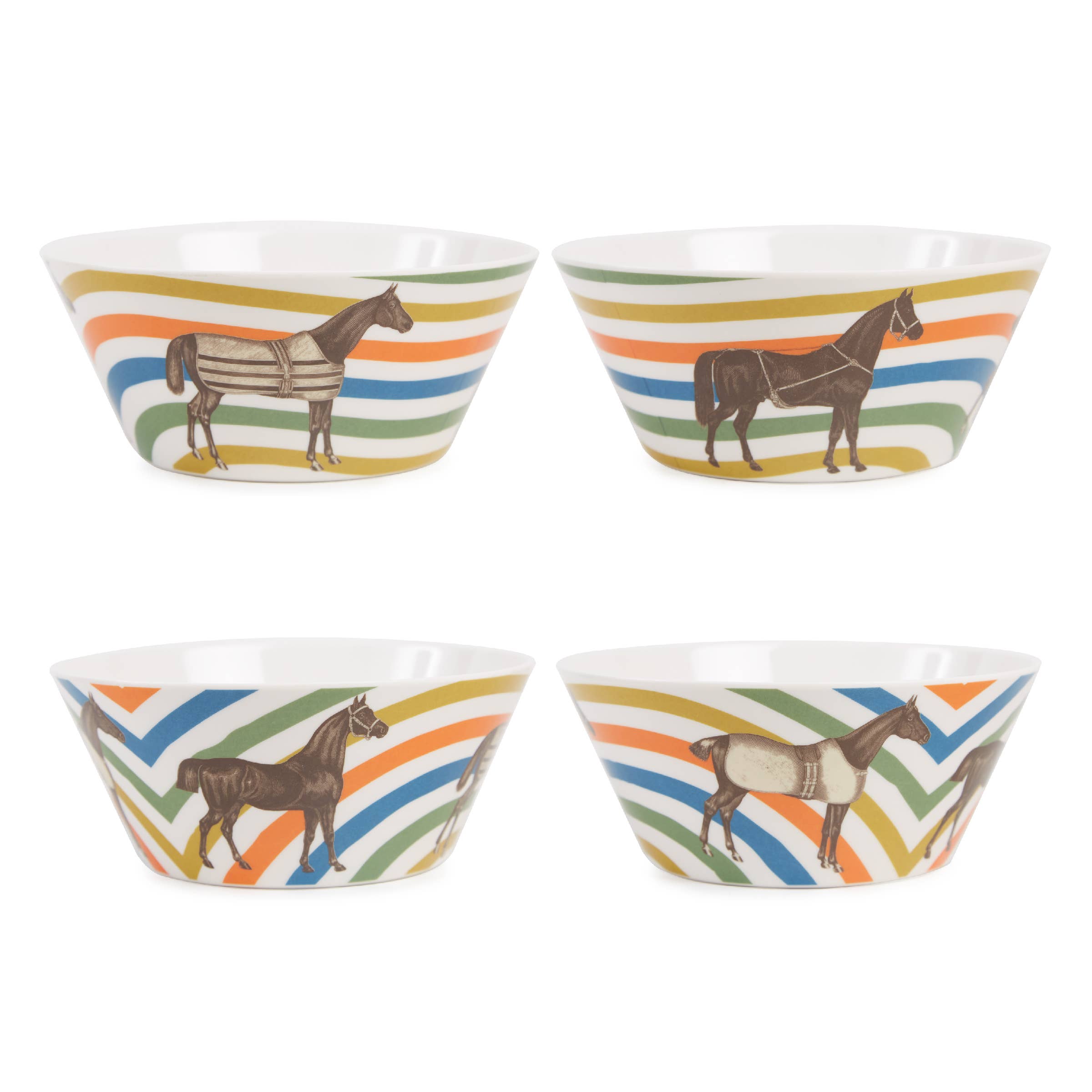 EQUUS SMALL BOWLS SET OF FOUR