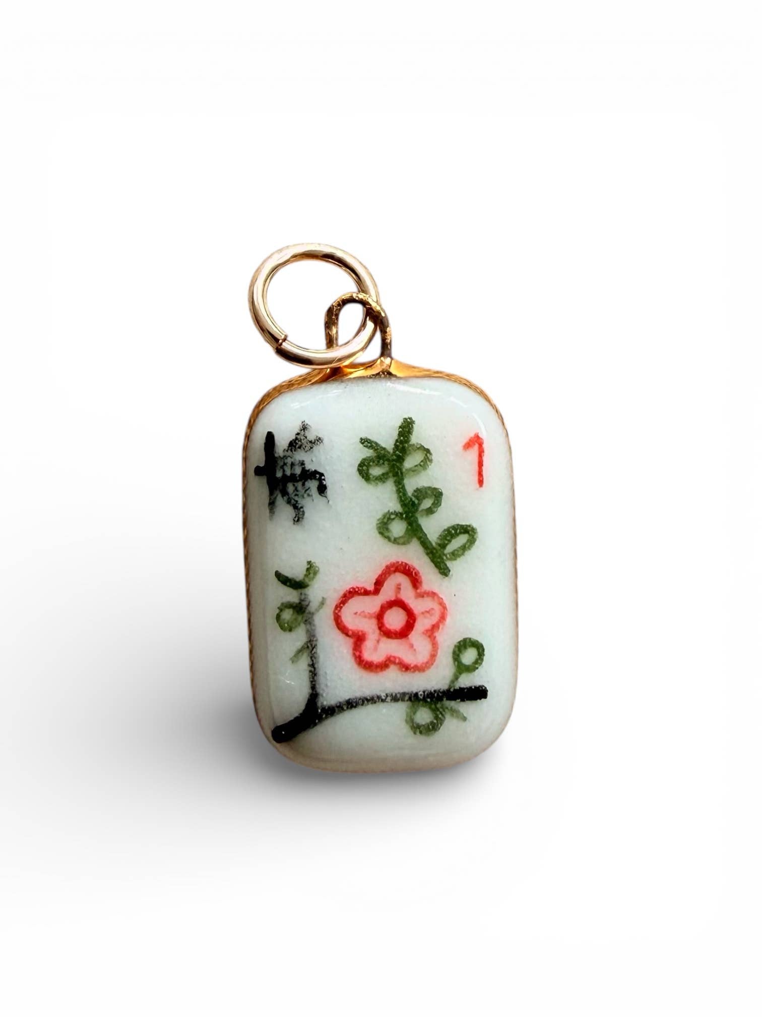 Mahjong Tile Charm 