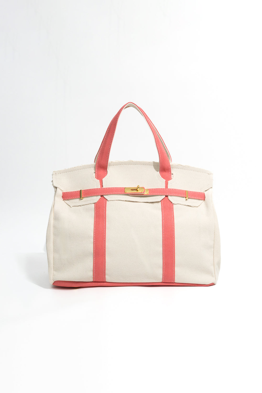 Handmade Premium Cotton Canvas Boatkin Boat Bag (Preorder): White