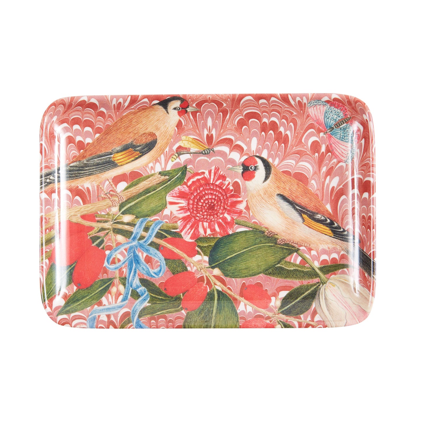 FAUNA VALET TRAY CRANBERRY