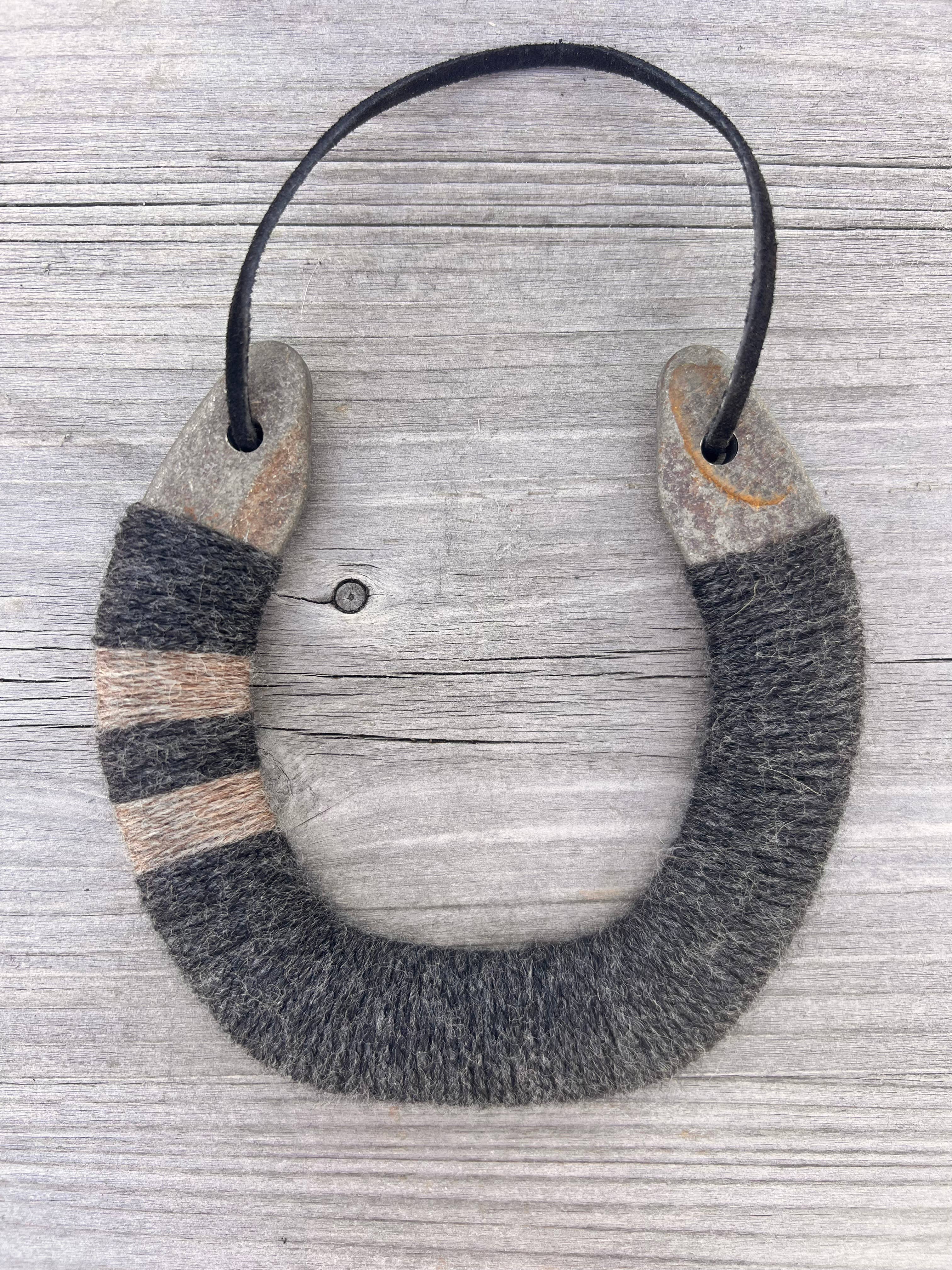 Up-cycled LUCKY horseshoes