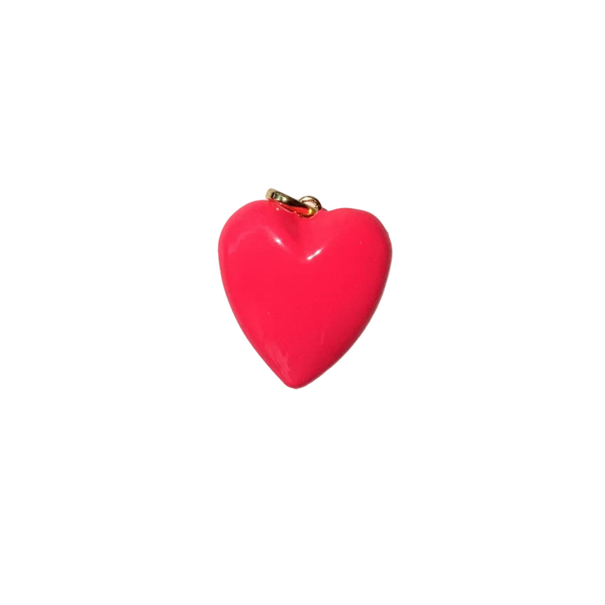 New colors!! Puffy Glossed Hearts Collection, Sku#LX998: 12# Fuchsia