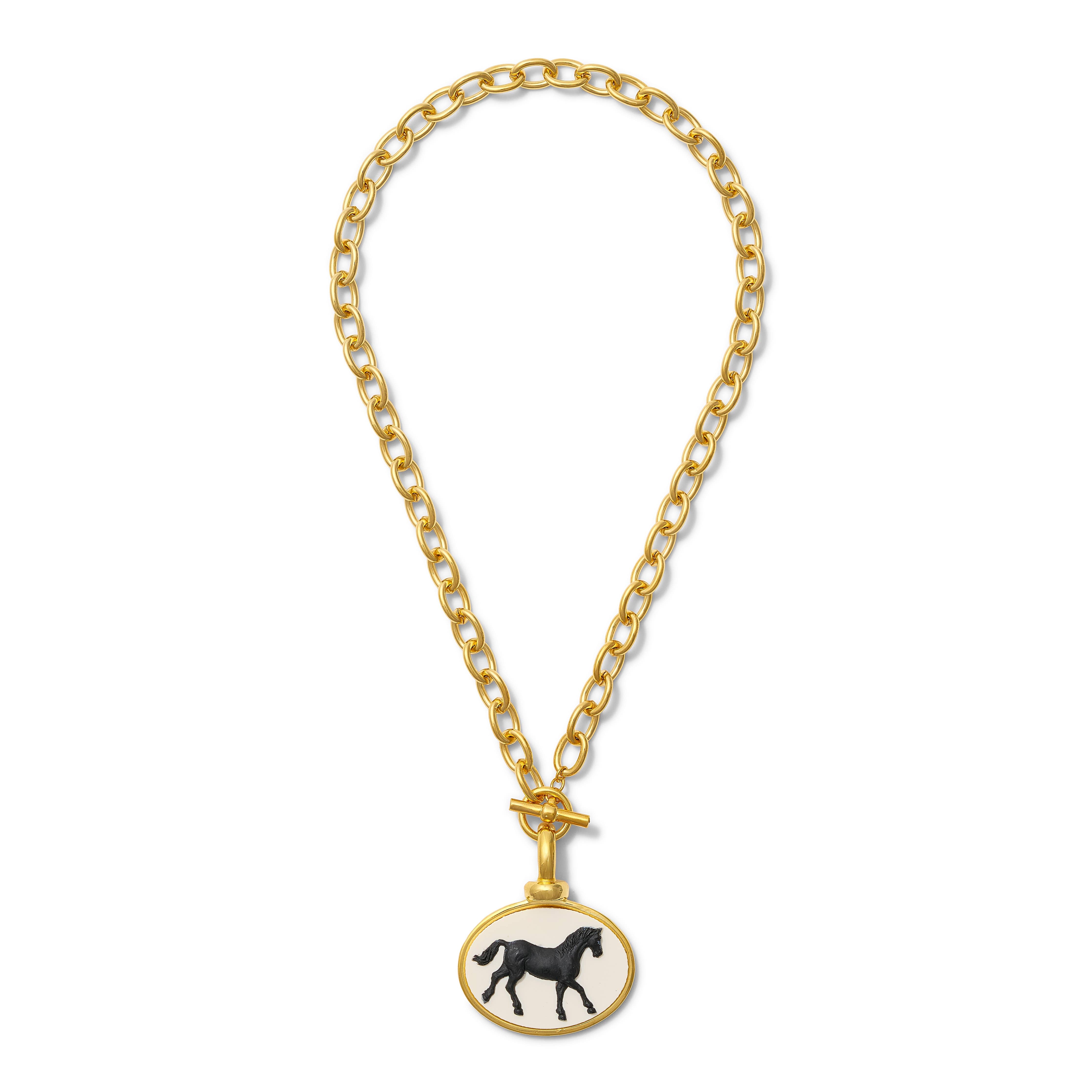 Gallop Noir Necklace