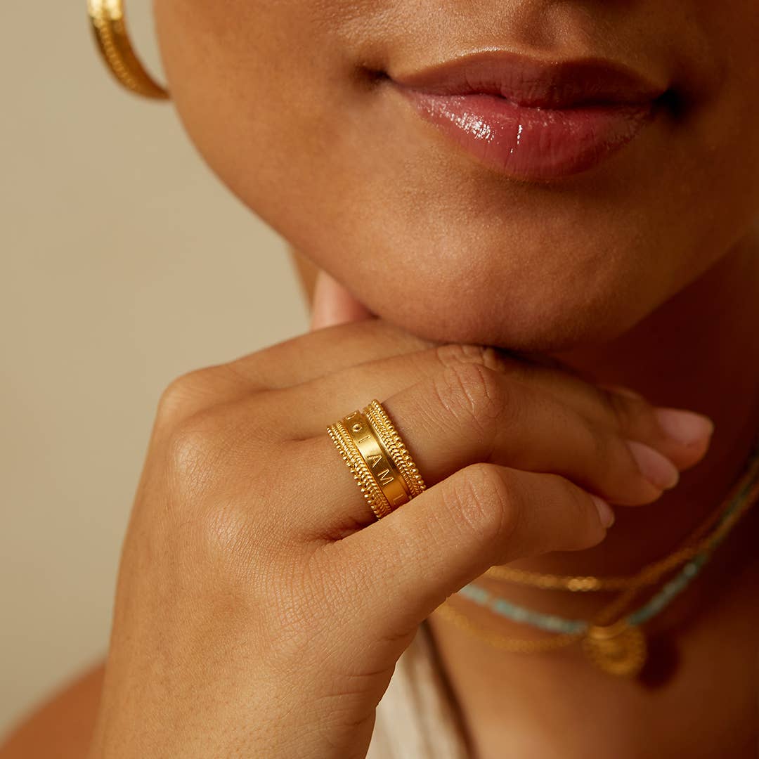 Inner Light I Am Loved Spinning Ring: 6