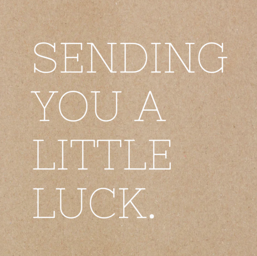 Up-cycled LUCKY horseshoes